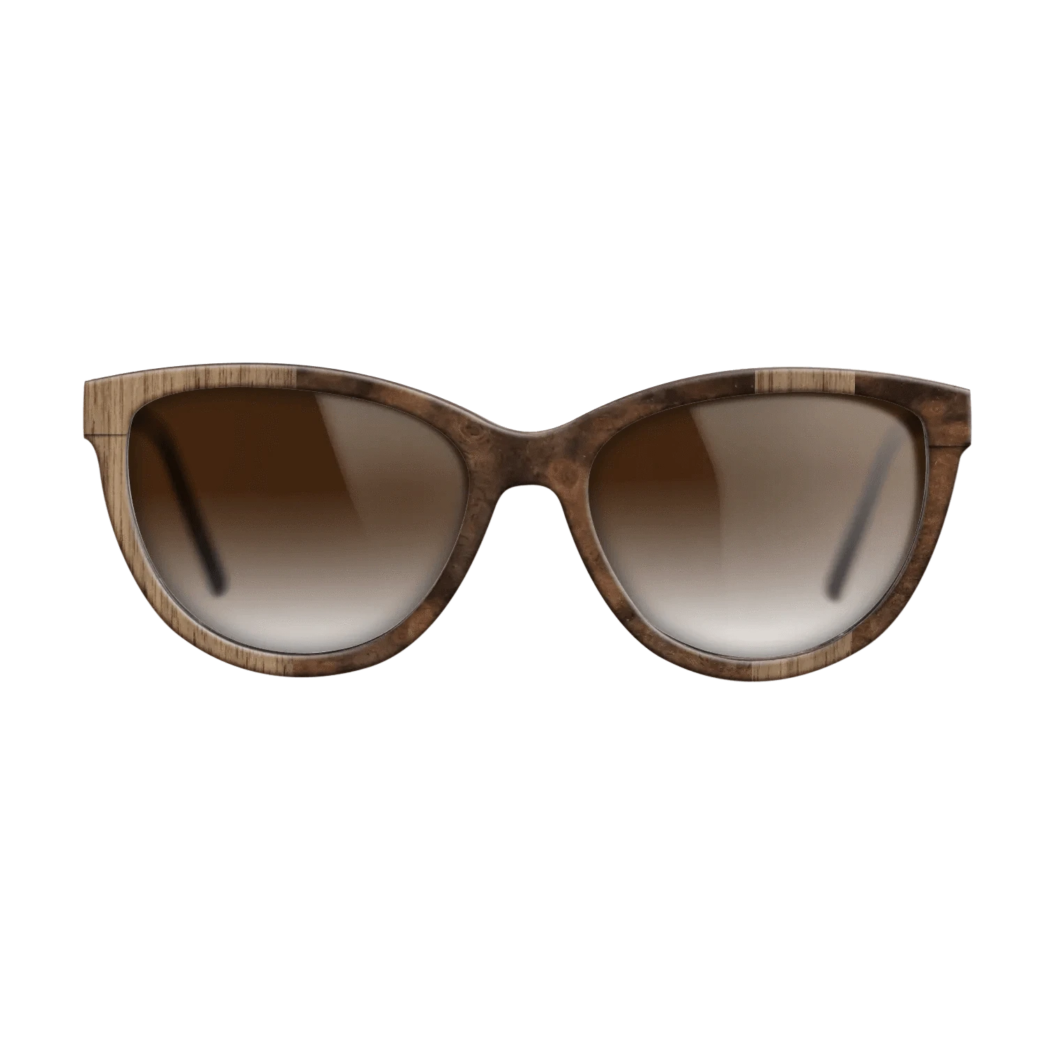 Walnut: Straight Grain,Walnut Burl: Splice - The Maiden - Cat - 730 - SIRIS wood optic