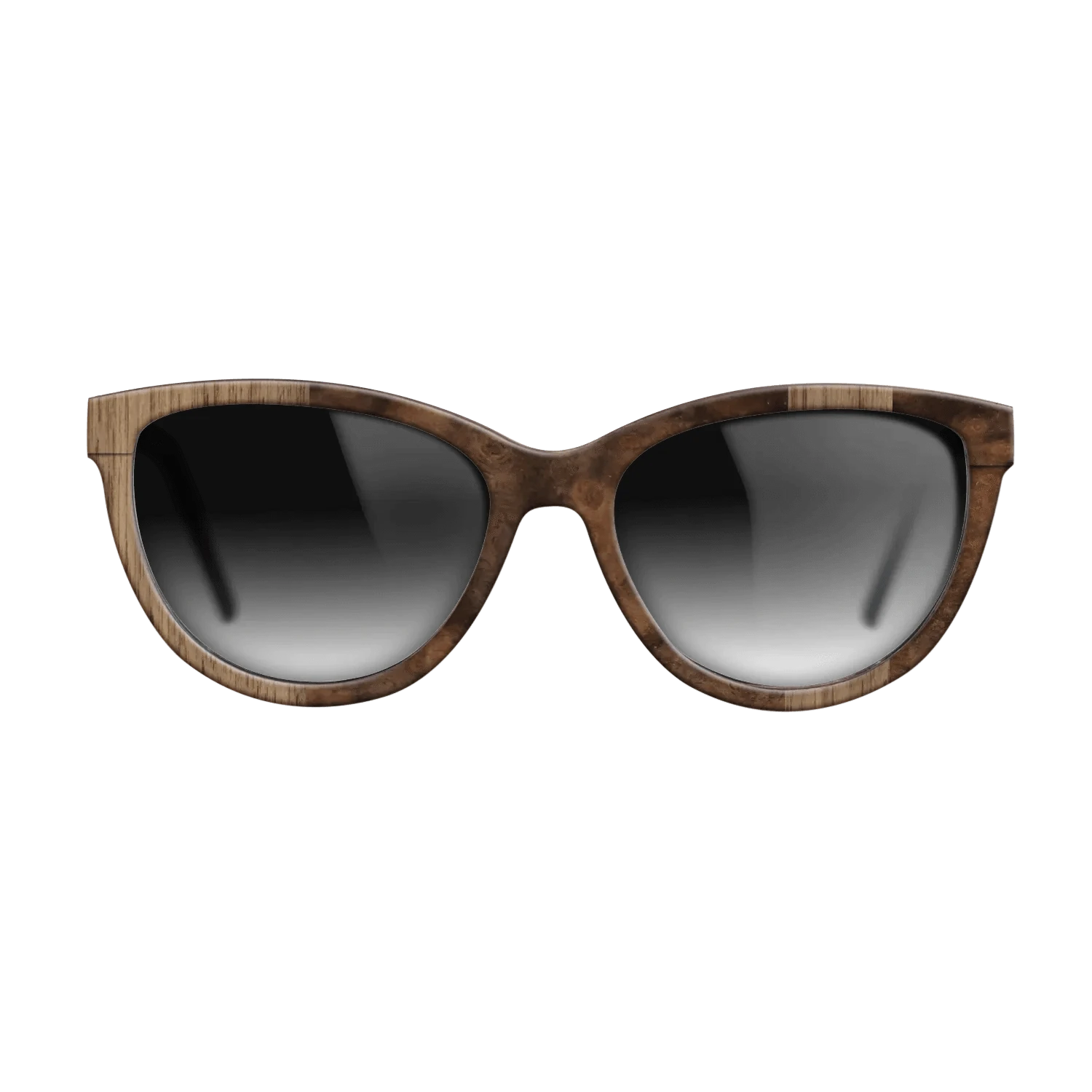 Walnut: Straight Grain,Walnut Burl: Splice - The Maiden - Cat - 730 - SIRIS wood optic