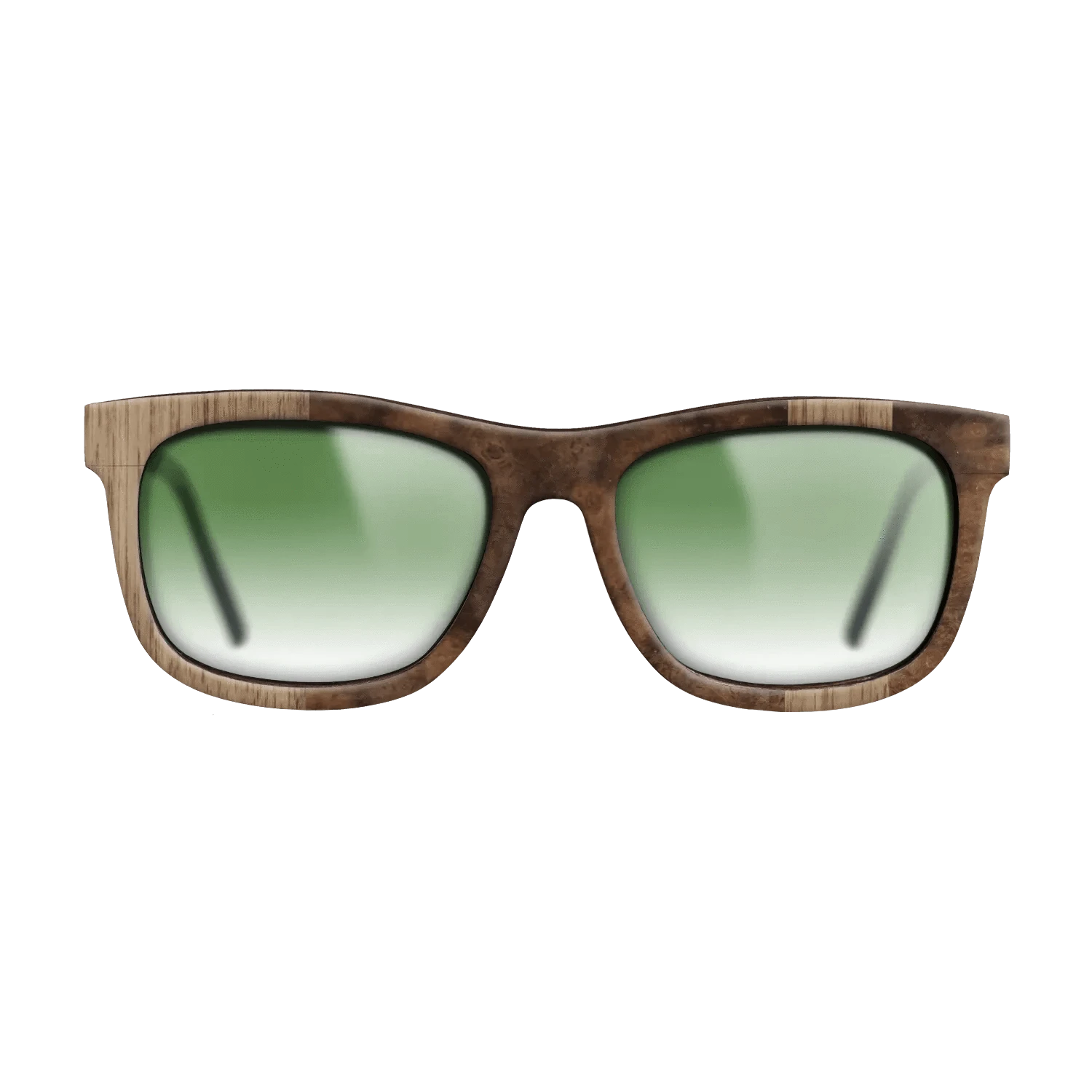 Walnut: Straight Grain,Walnut Burl: Splice - The Hero - Square - 730 - SIRIS wood optic