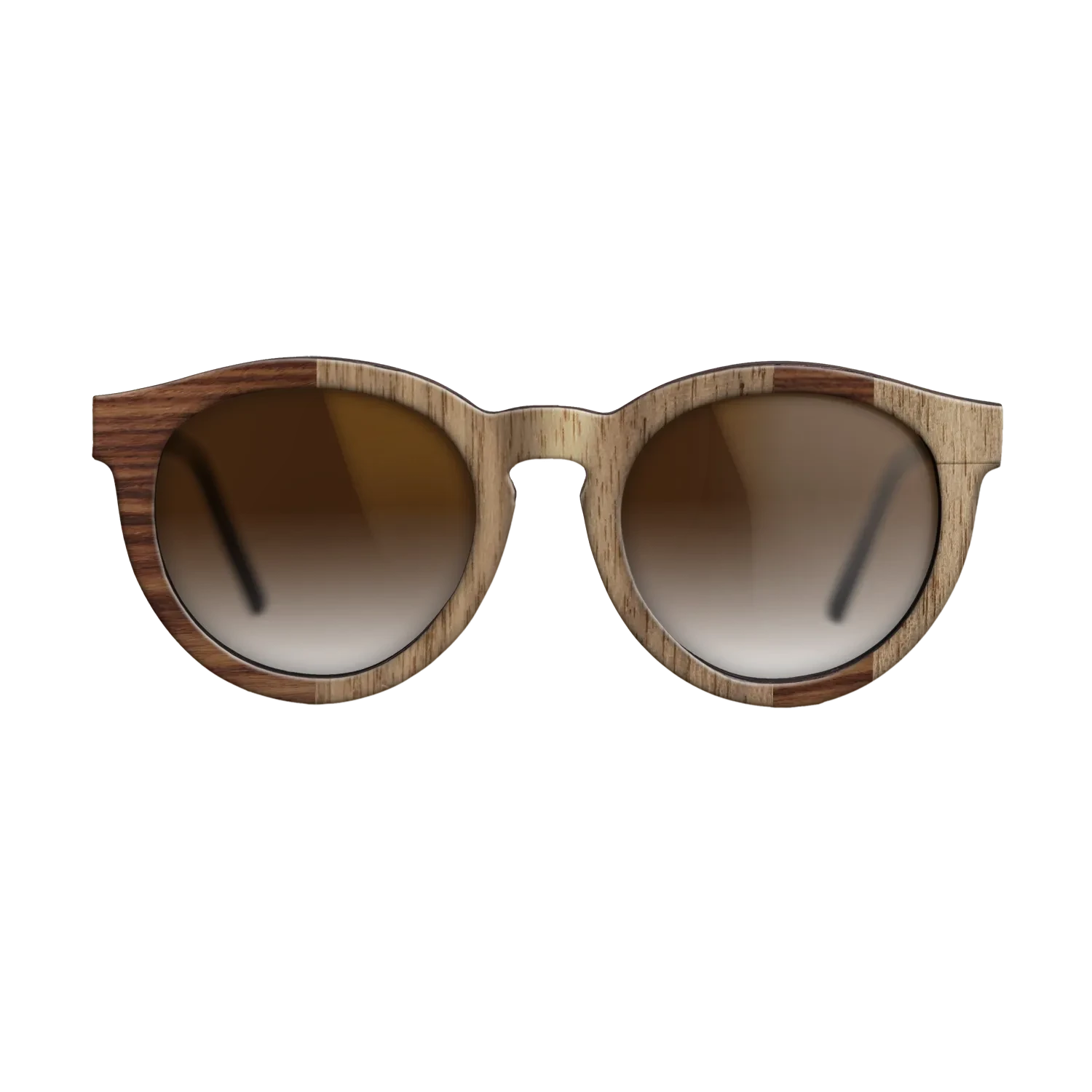 Rosewood Reconstituted,Walnut: Straight Grain: Splice - The Rebel - Round - 2004 - SIRIS wood optic