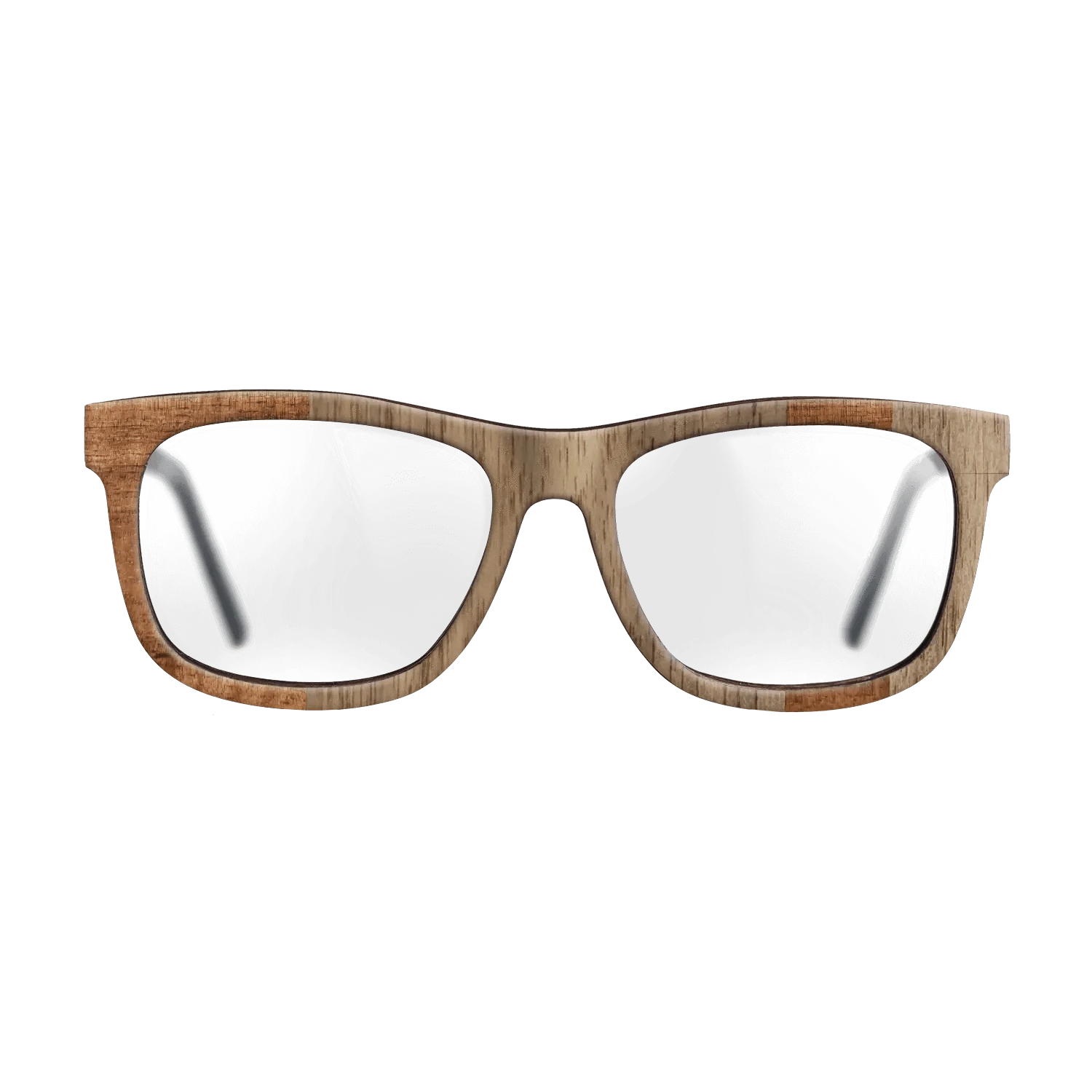 Koa,Walnut: Straight Grain: Splice - The Hero - Square - SIRIS wood optic