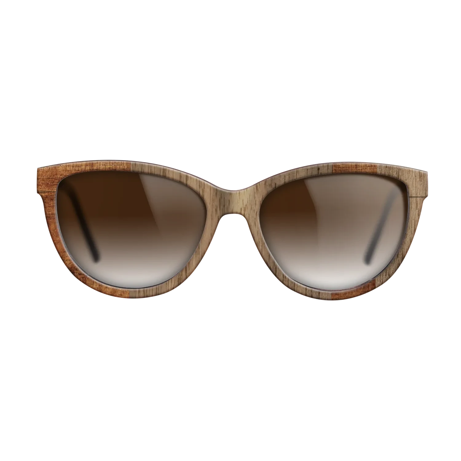 Koa,Walnut: Straight Grain: Splice - The Maiden - Cat - SIRIS wood optic