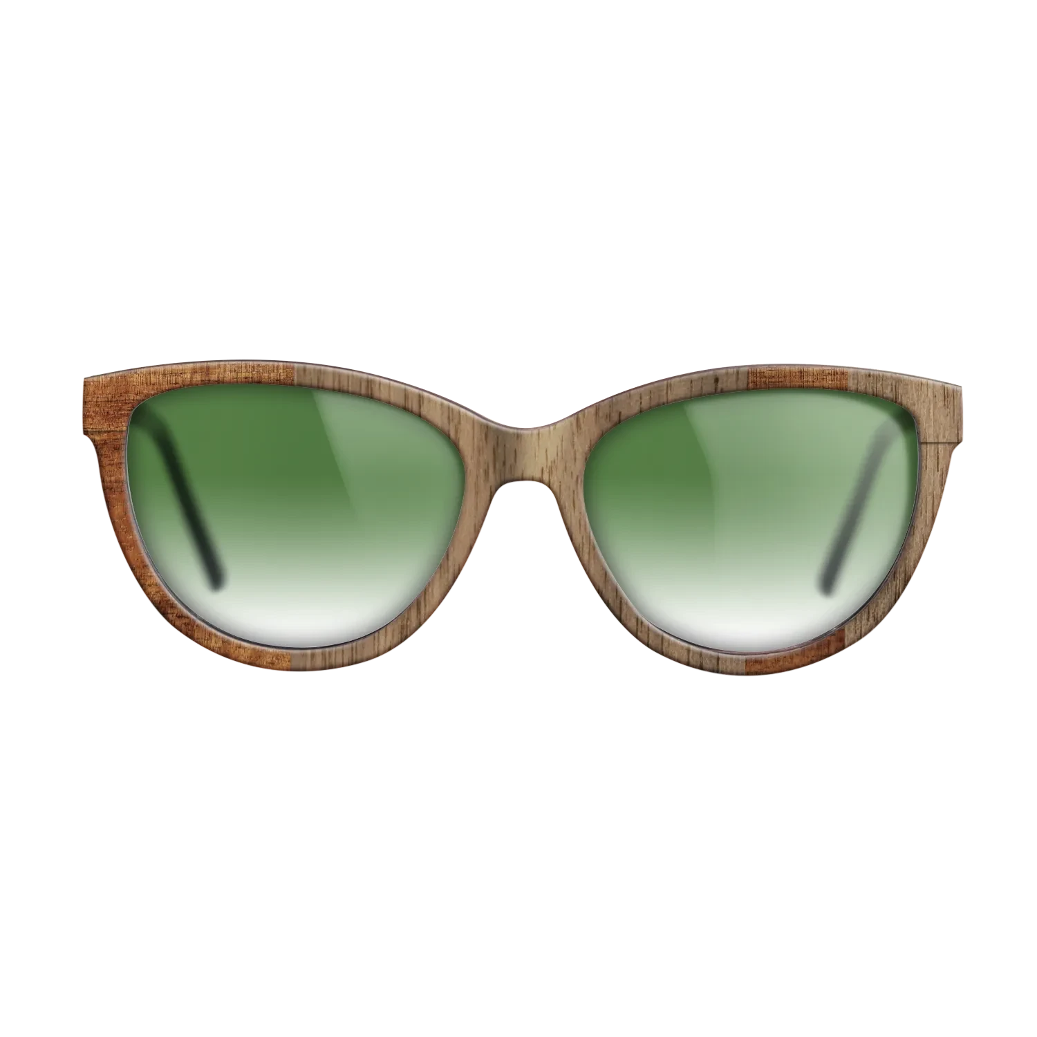 Koa,Walnut: Straight Grain: Splice - The Maiden - Cat - SIRIS wood optic