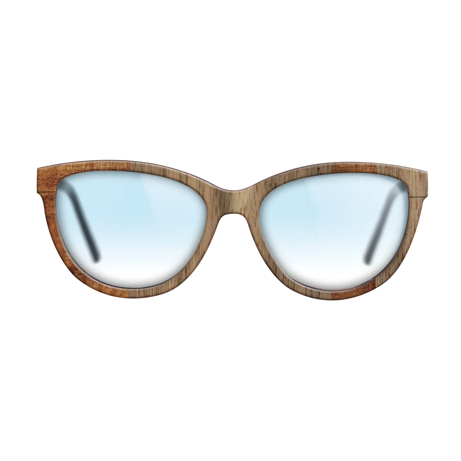 Koa,Walnut: Straight Grain: Splice - The Maiden - Cat - SIRIS wood optic