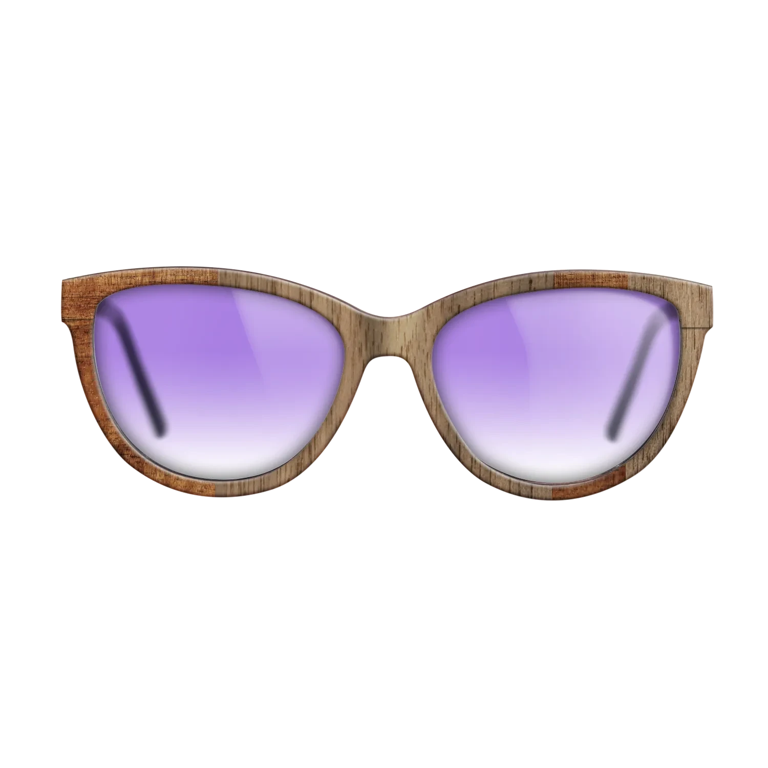 Koa,Walnut: Straight Grain: Splice - The Maiden - Cat - SIRIS wood optic