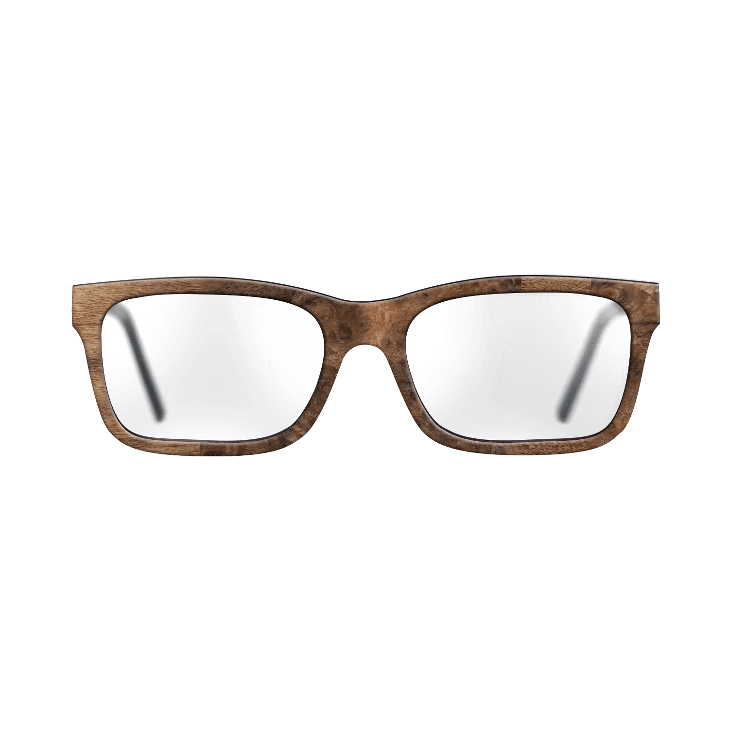 Walnut Claro Dark,Walnut Burl: Splice - The Sage - Rectangle - SIRIS wood optic