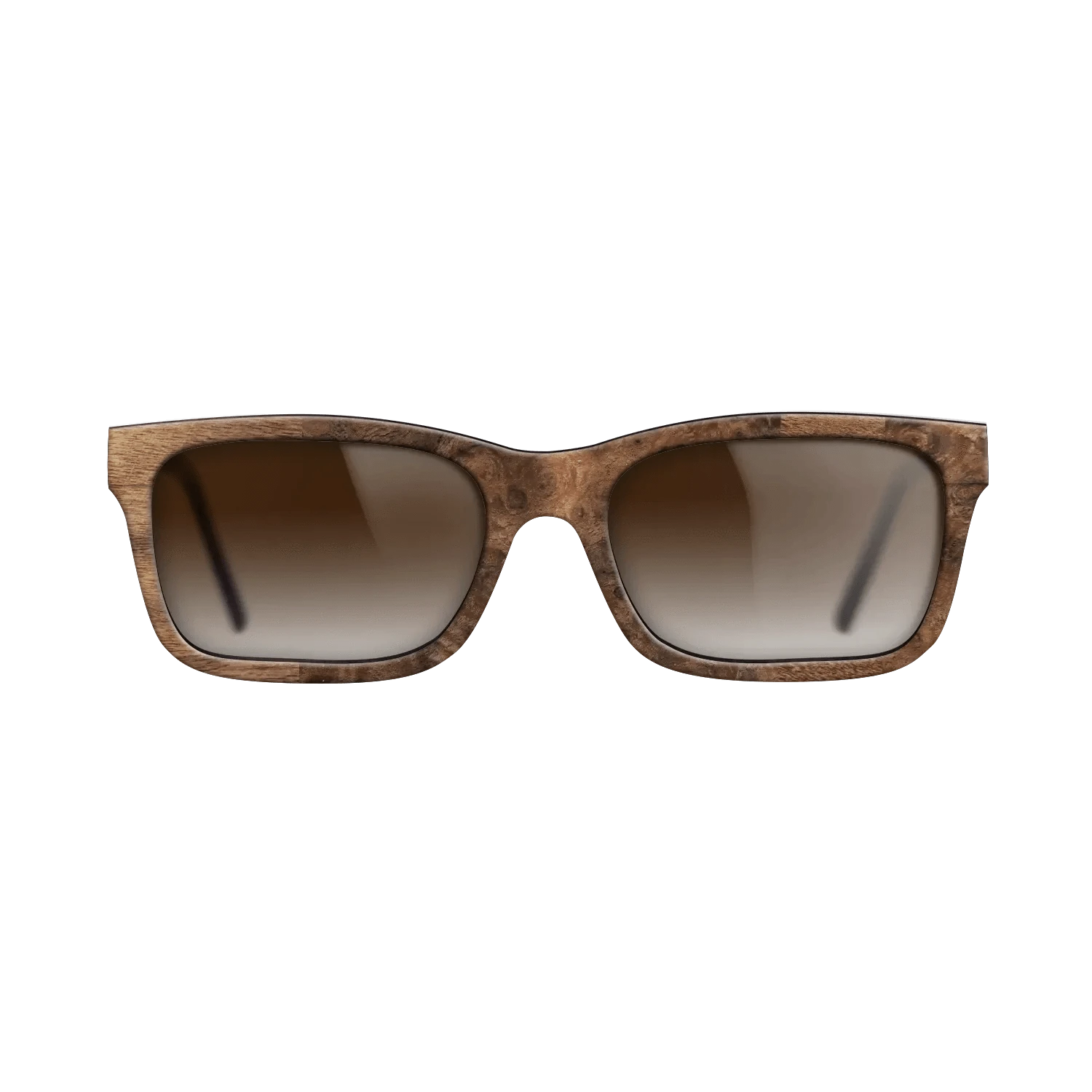 Walnut Claro Dark,Walnut Burl: Splice - The Sage - Rectangle - SIRIS wood optic