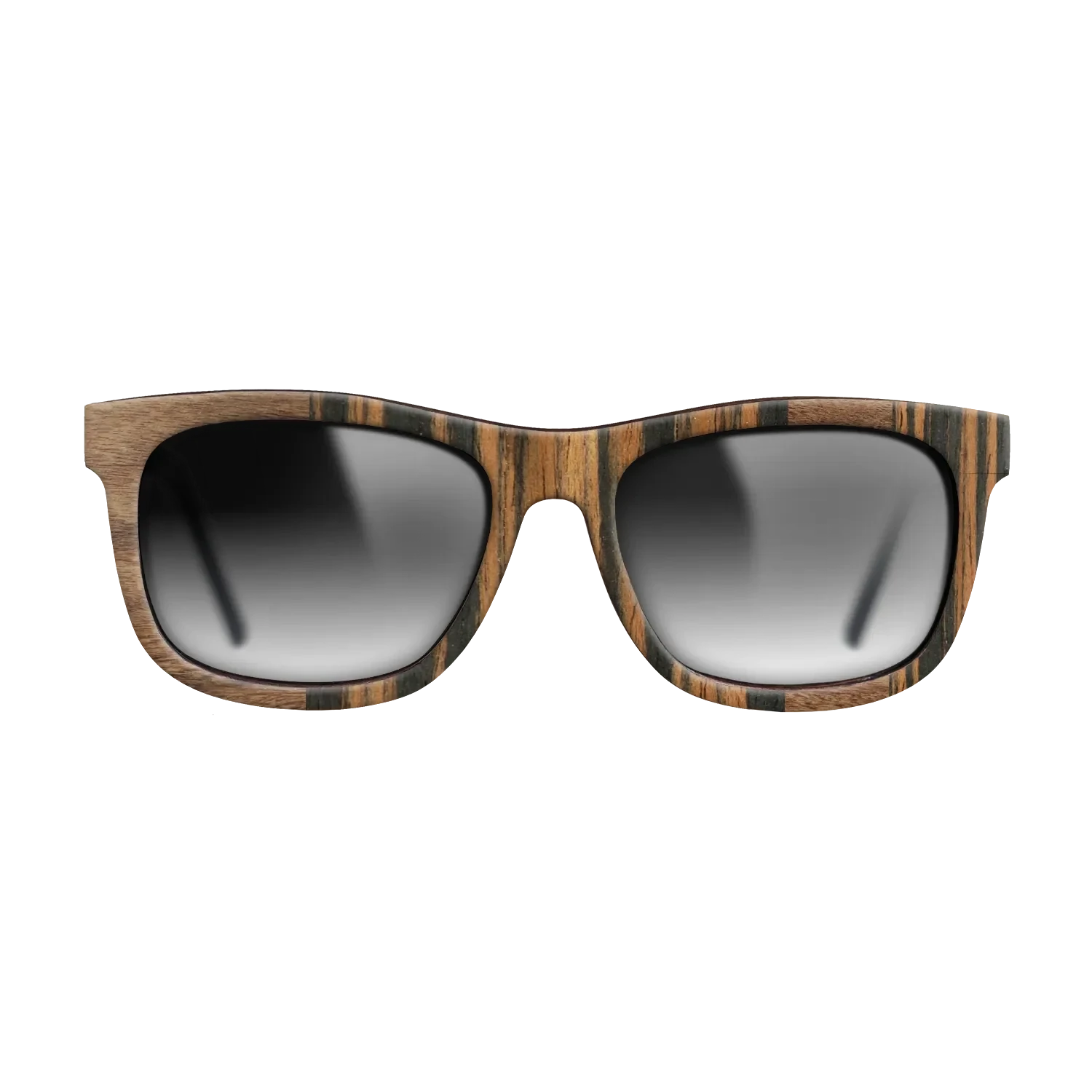 Santos Rosewood Dark,Italian Ebony: Weave - The Hero - Square - SIRIS wood optic