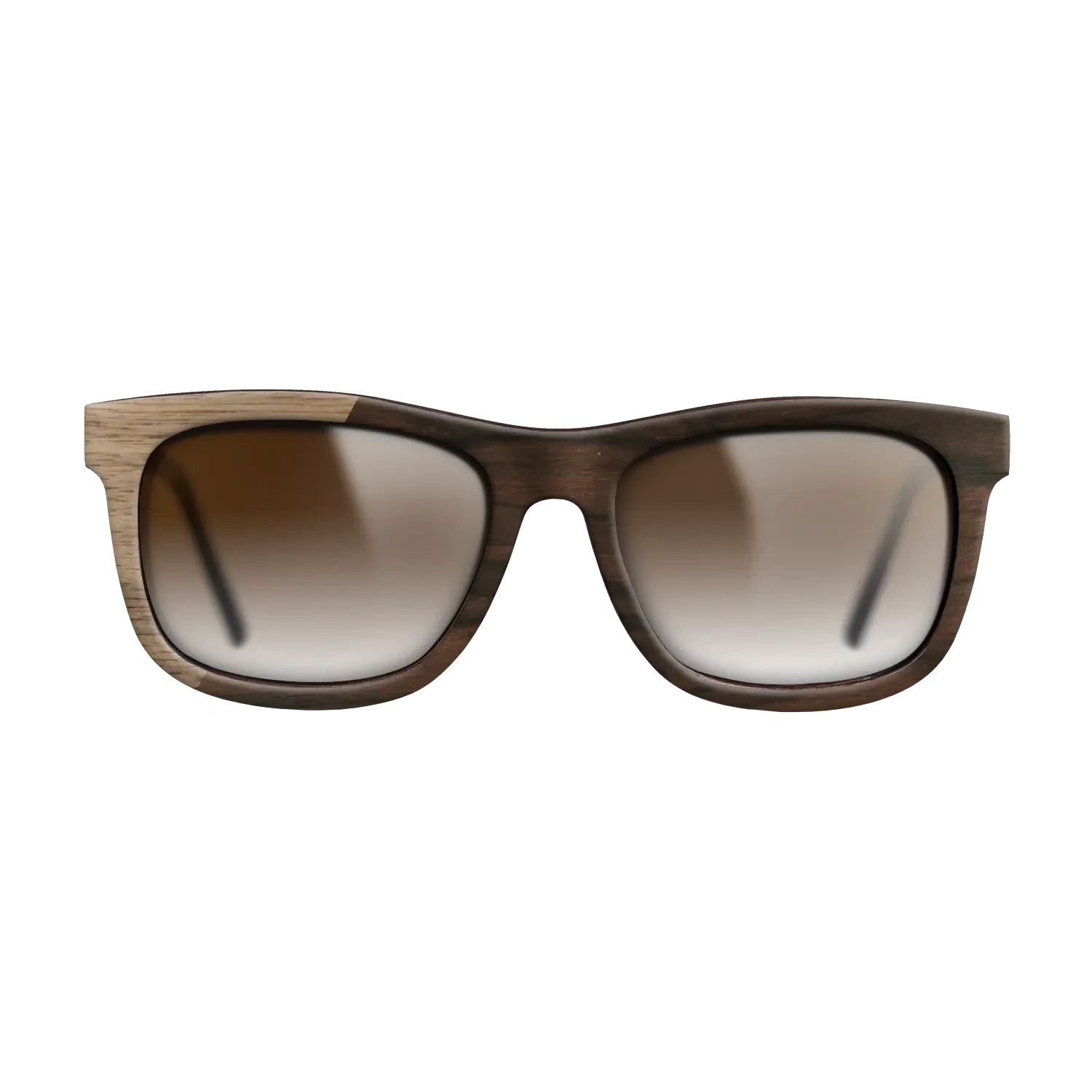 Walnut: Straight Grain,Ziricote Dark Quartered: Binary - The Hero - Square - SIRIS wood optic