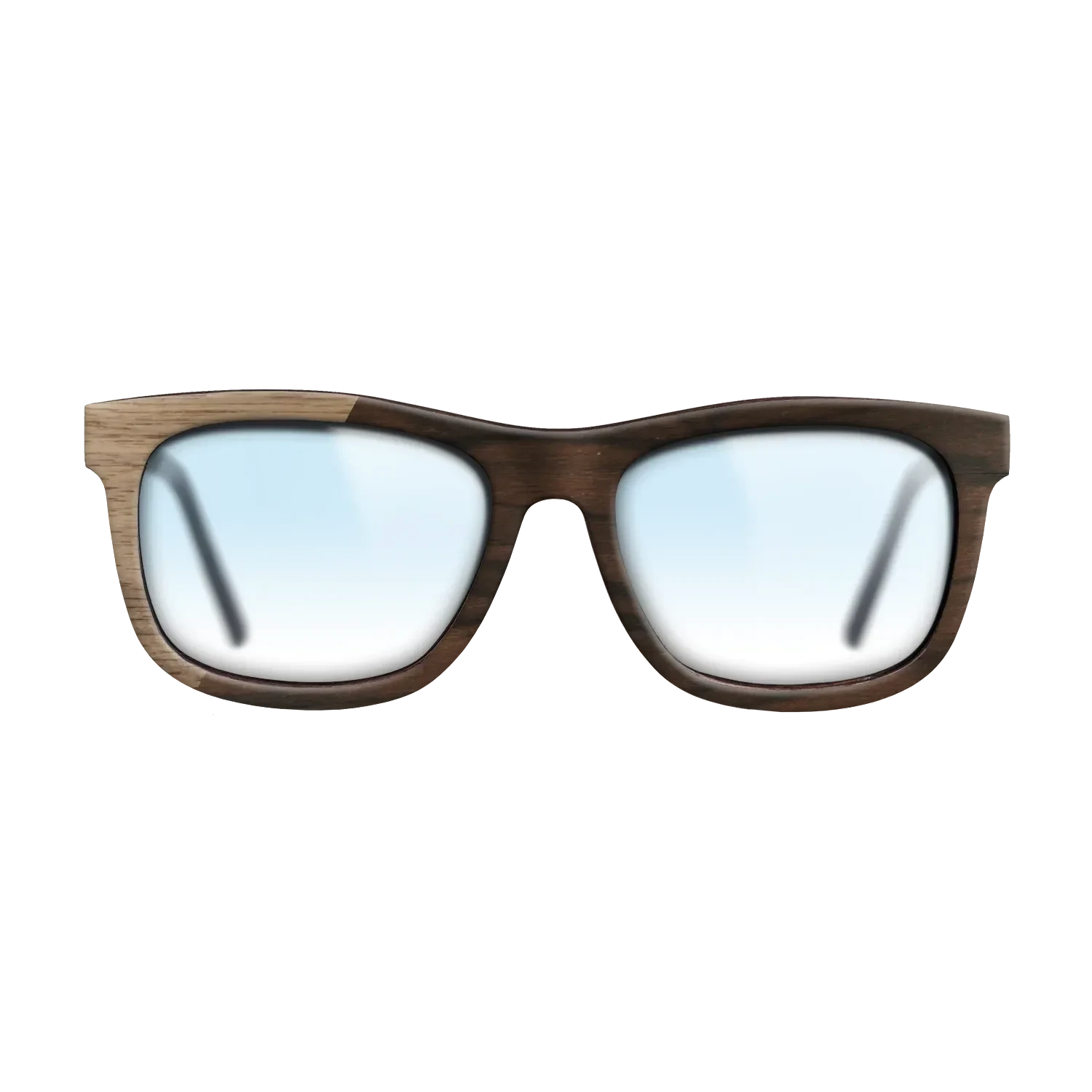 Walnut: Straight Grain,Ziricote Dark Quartered: Binary - The Hero - Square - SIRIS wood optic