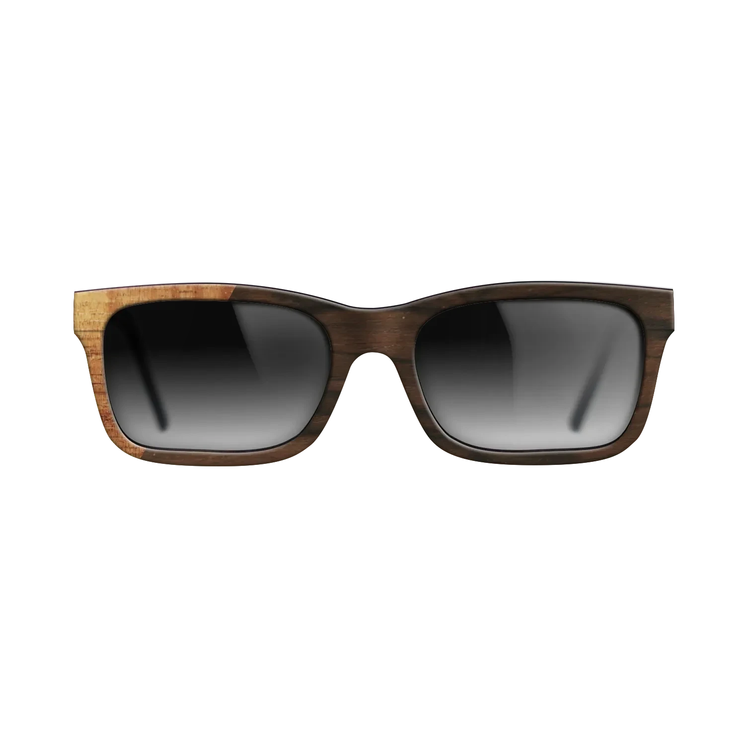 Ziricote Dark Quartered,Koa: Binary - The Sage - Rectangle - SIRIS wood optic