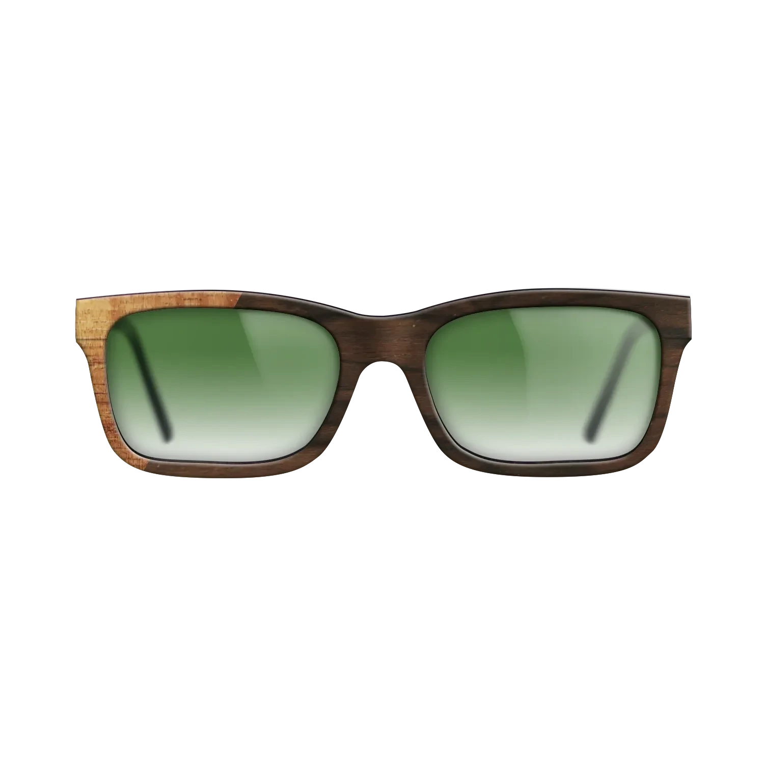 Ziricote Dark Quartered,Koa: Binary - The Sage - Rectangle - SIRIS wood optic