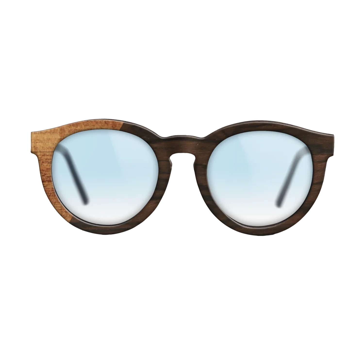 Ziricote Dark Quartered,Koa: Binary - The Rebel - Round - SIRIS wood optic