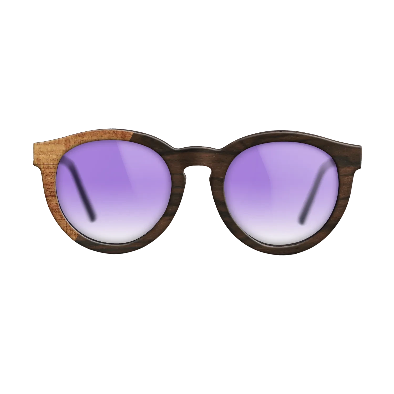 Ziricote Dark Quartered,Koa: Binary - The Rebel - Round - SIRIS wood optic