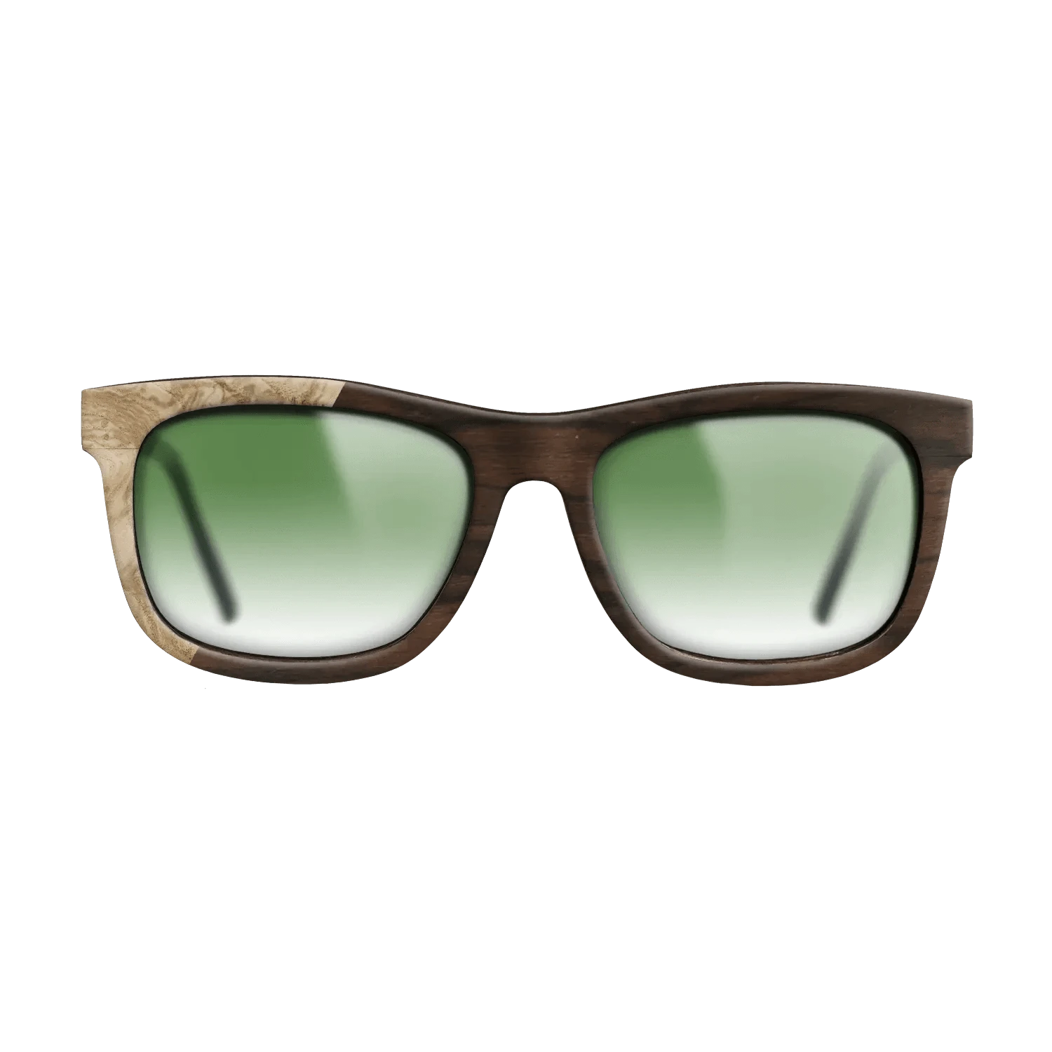 Ziricote Dark Quartered,Olive Burl: Binary - The Hero - Square - SIRIS wood optic