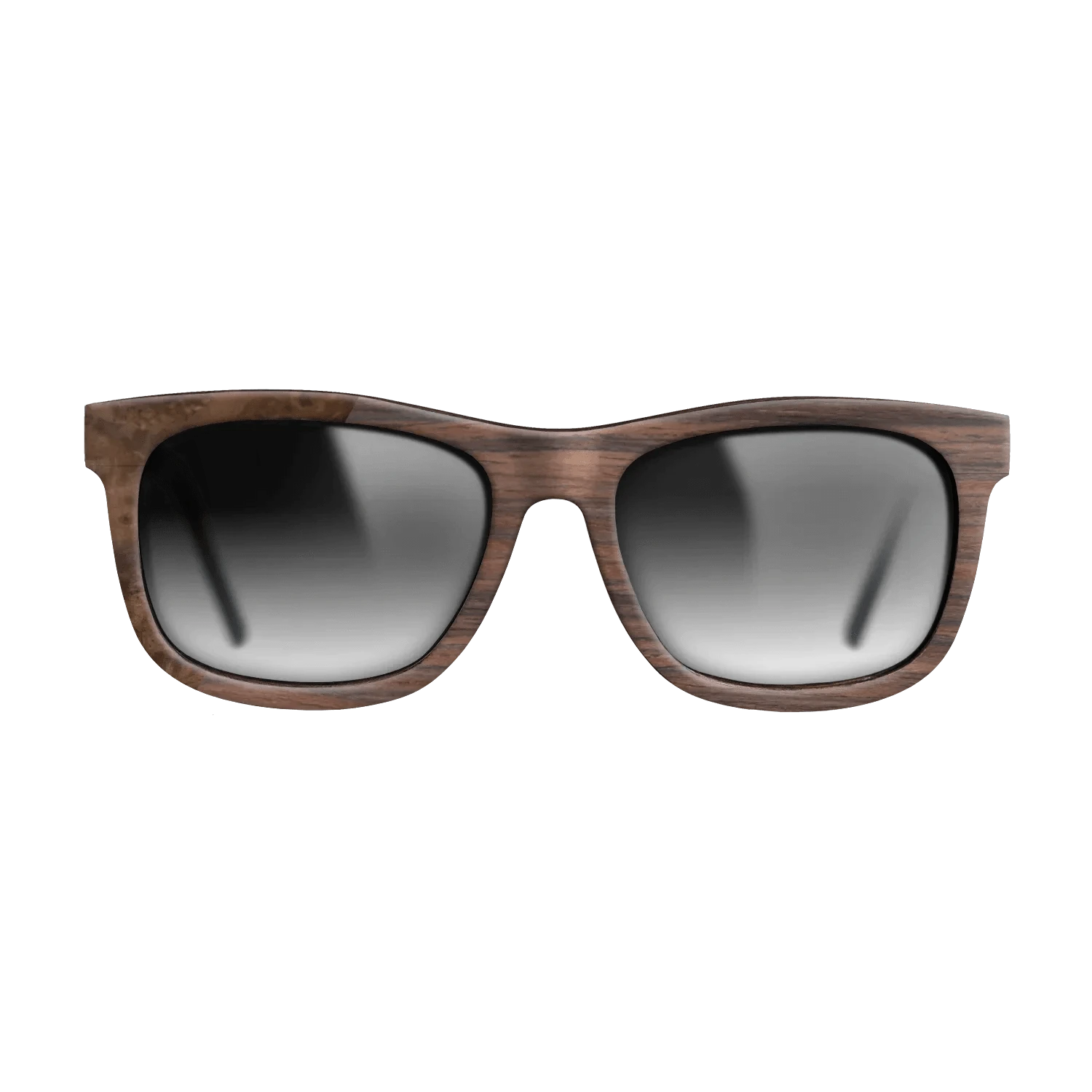 Rosewood Reconstituted,Walnut Burl: Binary - The Hero - Square - SIRIS wood optic