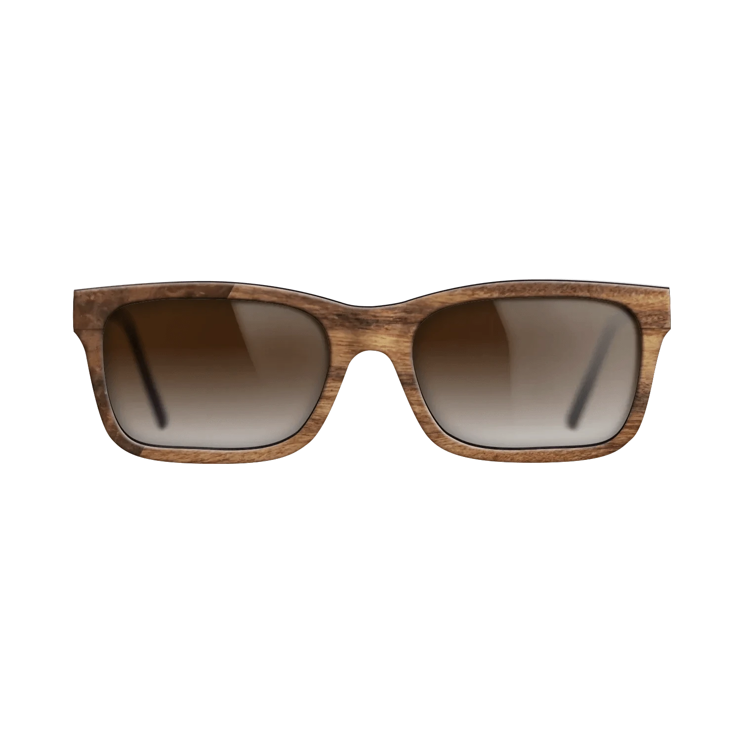 Walnut Burl,Santos Rosewood Light: Binary - The Sage - Rectangle - SIRIS wood optic