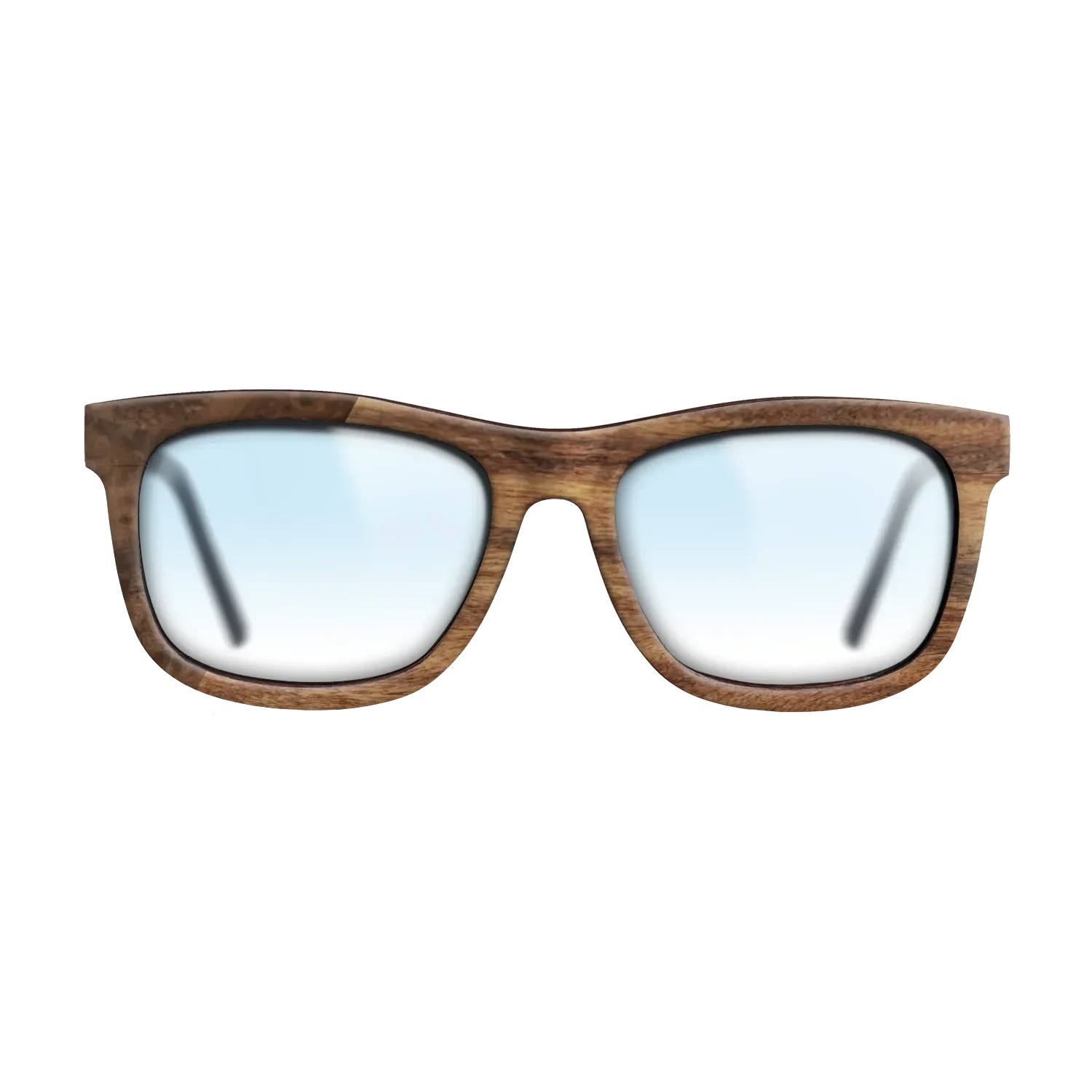 Walnut Burl,Santos Rosewood Light: Binary - The Hero - Square - SIRIS wood optic