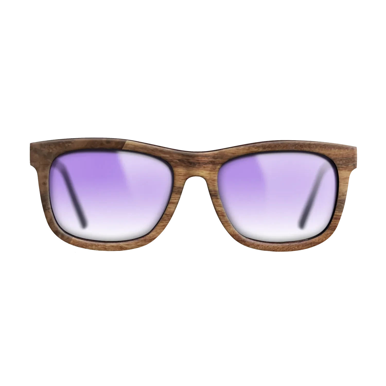 Walnut Burl,Santos Rosewood Light: Binary - The Hero - Square - SIRIS wood optic