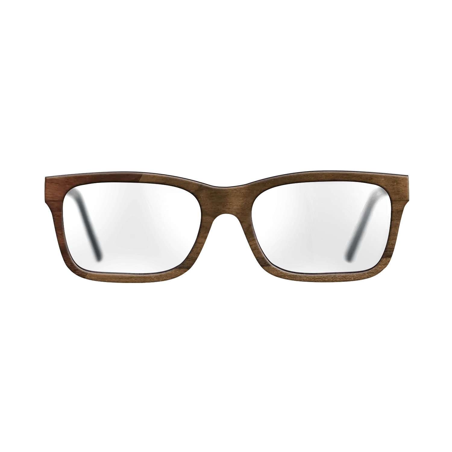 Ziricote Dark Quartered,Walnut Claro Dark: Binary - The Sage - Rectangle - SIRIS wood optic