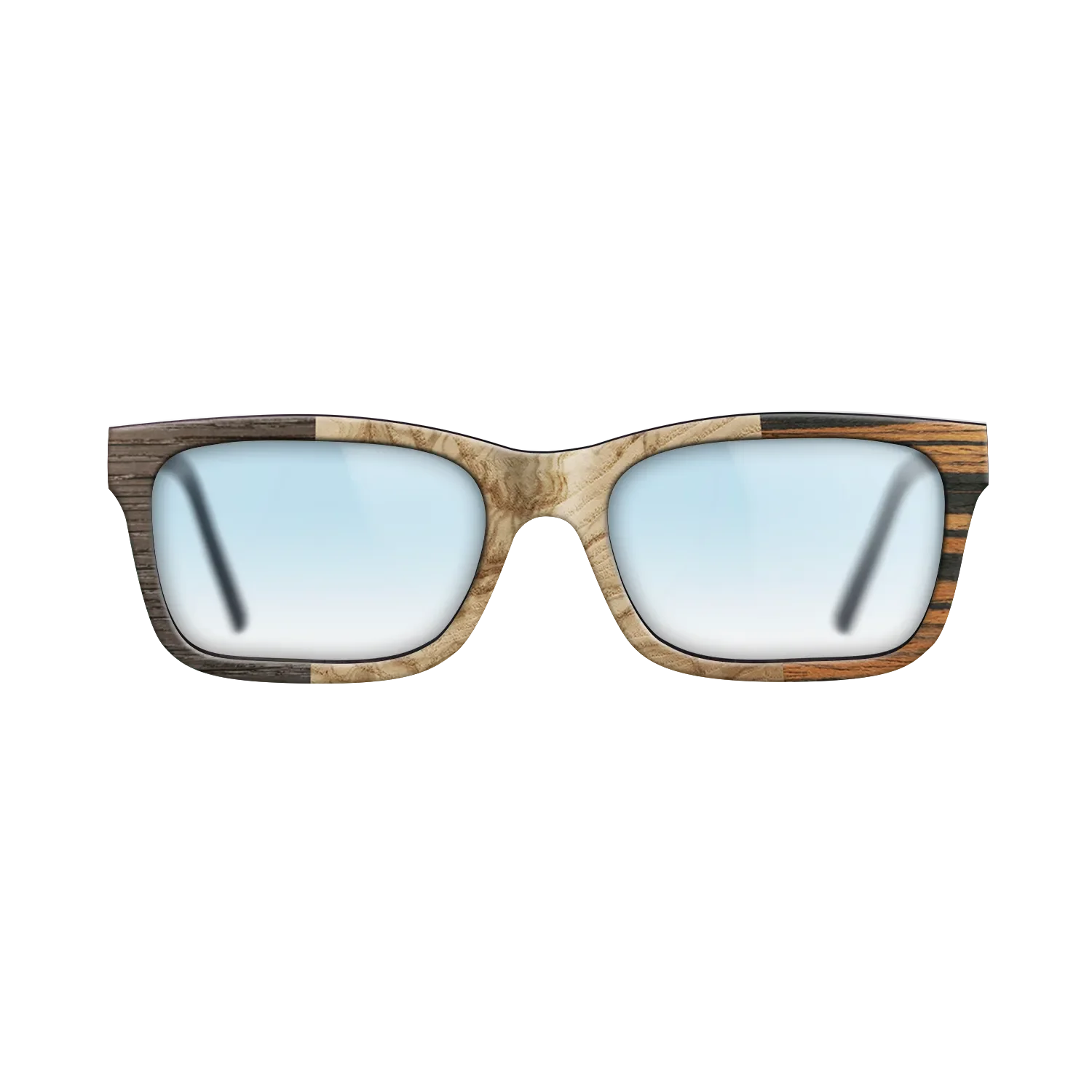 Italian Ebony,Fumed Oak,Olive Burl,Walnut Claro Dark: Patch - The Sage - Rectangle - 2043 - SIRIS wood optic