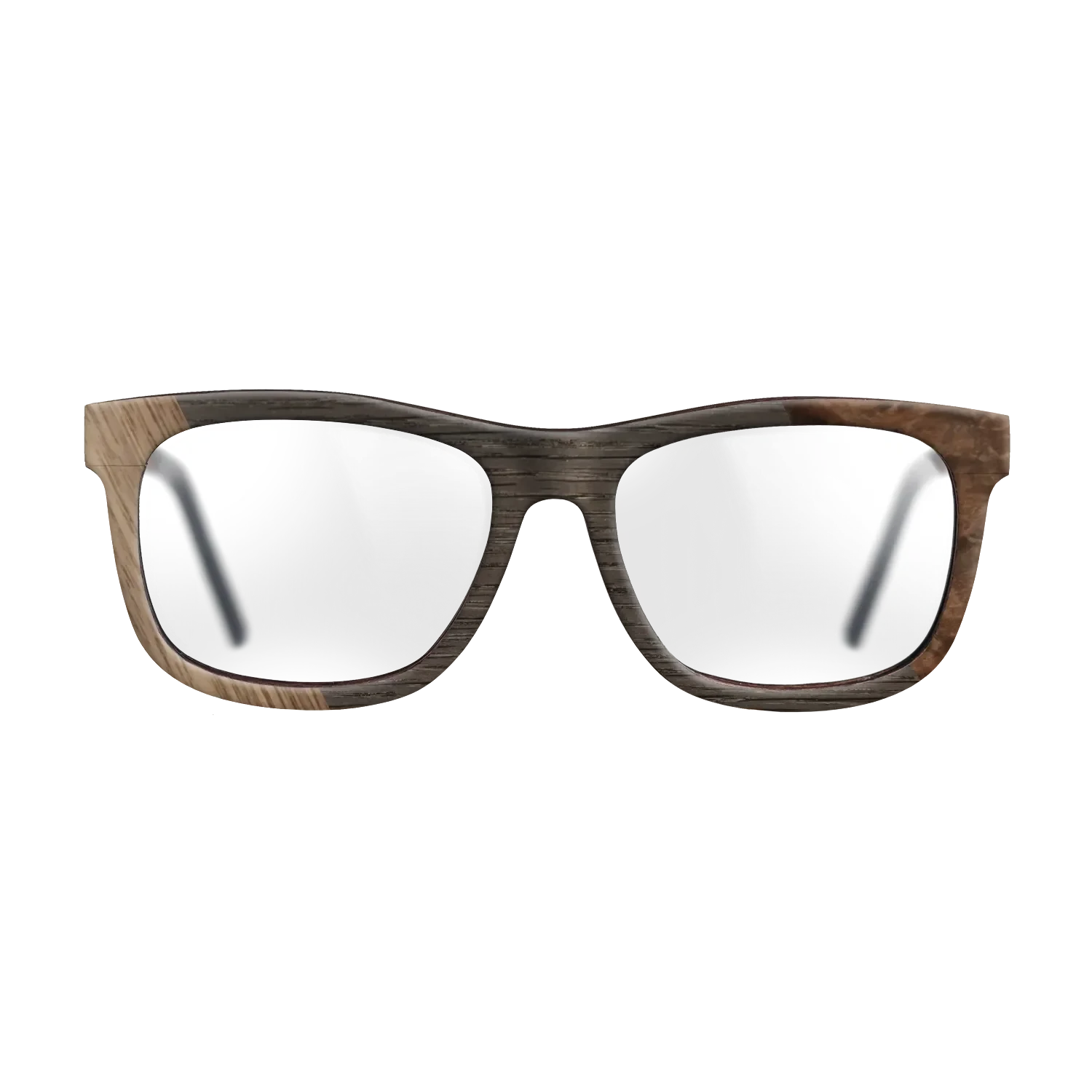 Walnut Burl,Walnut: Straight Grain,Fumed Oak: Bauhaus - The Hero - Square - SIRIS wood optic