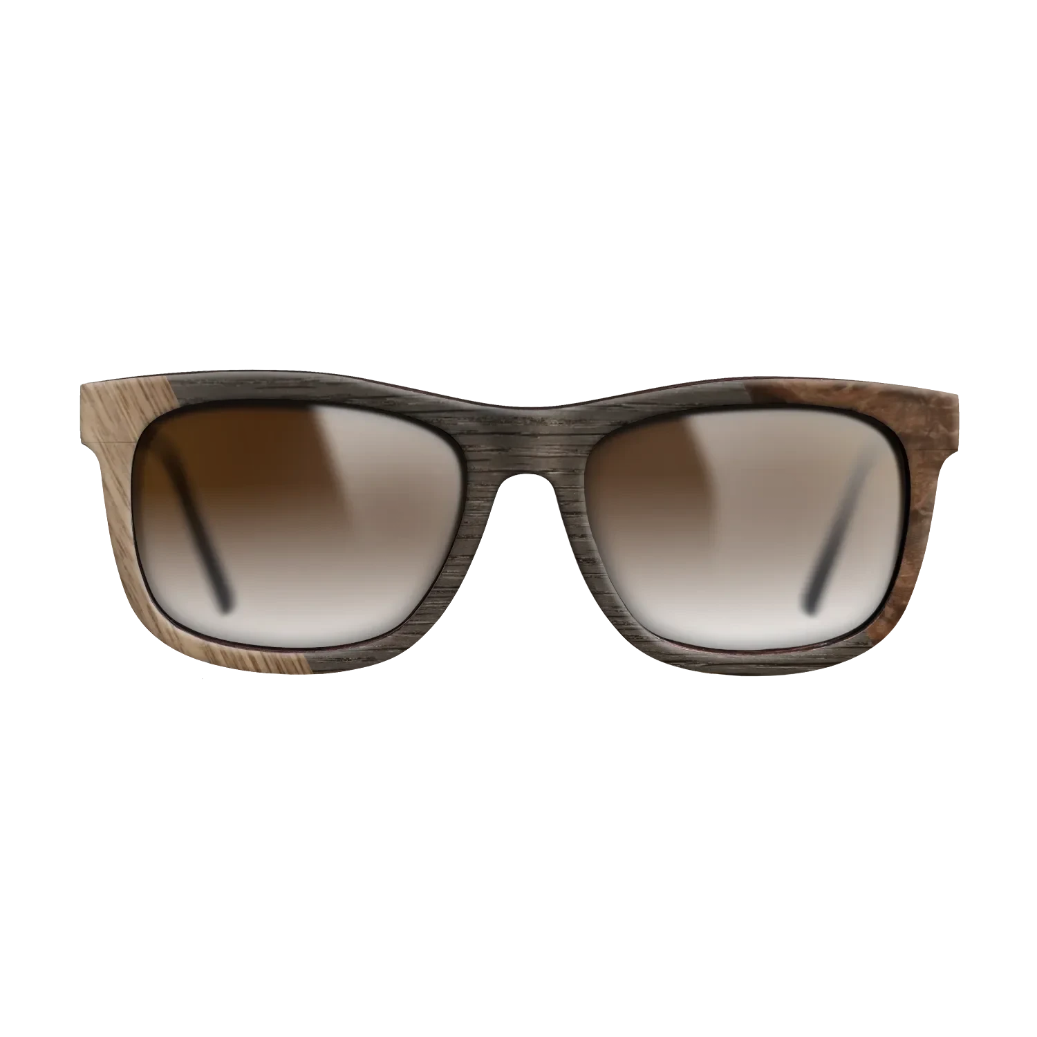 Walnut Burl,Walnut: Straight Grain,Fumed Oak: Bauhaus - The Hero - Square - SIRIS wood optic