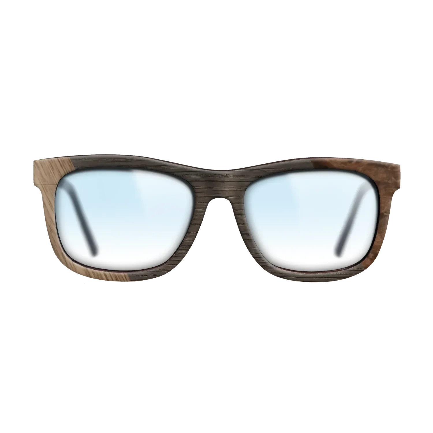 Walnut Burl,Walnut: Straight Grain,Fumed Oak: Bauhaus - The Hero - Square - SIRIS wood optic