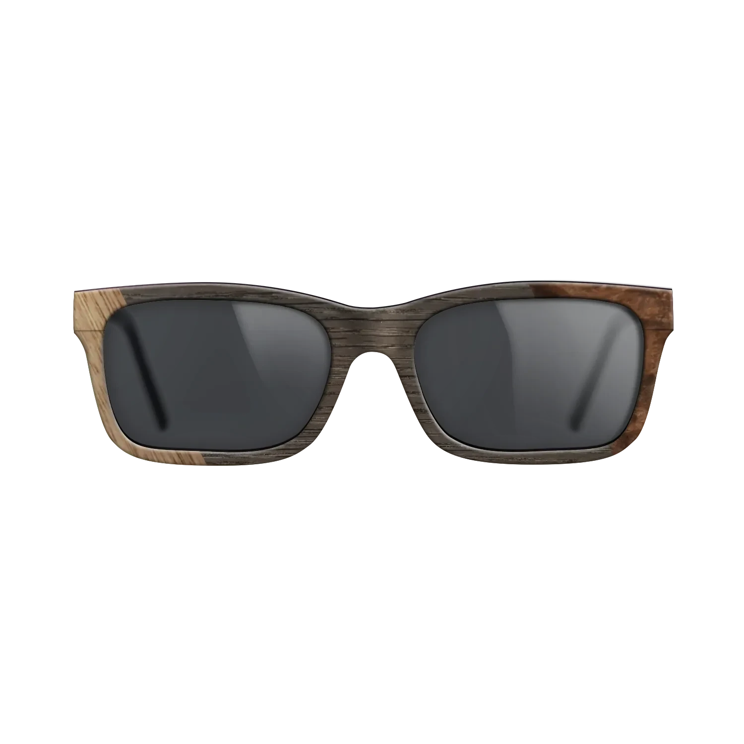 Walnut Burl,Walnut: Straight Grain,Fumed Oak: Bauhaus - The Sage - Rectangle - SIRIS wood optic