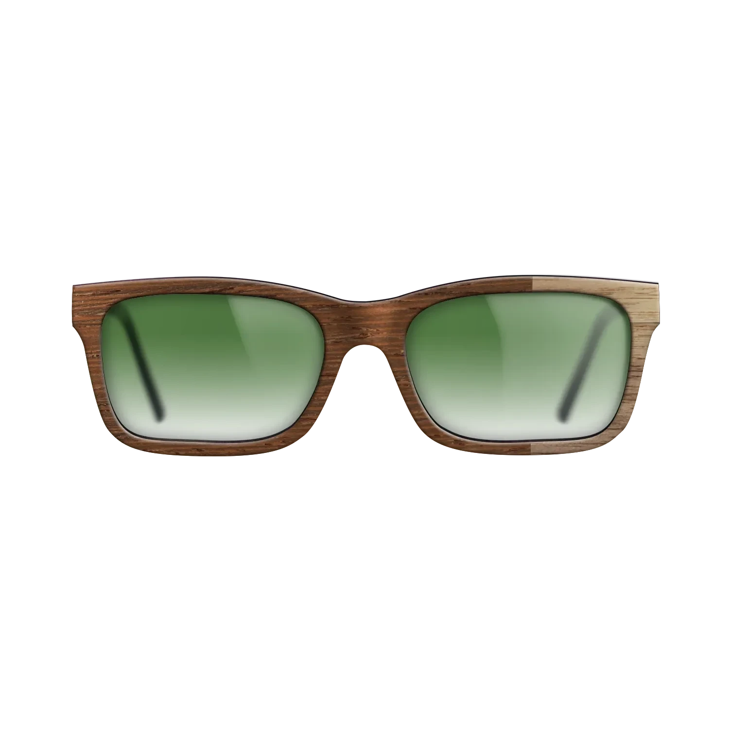 Ziricote Dark Quartered,Walnut: Straight Grain: Bauhaus - The Sage - Rectangle - SIRIS wood optic