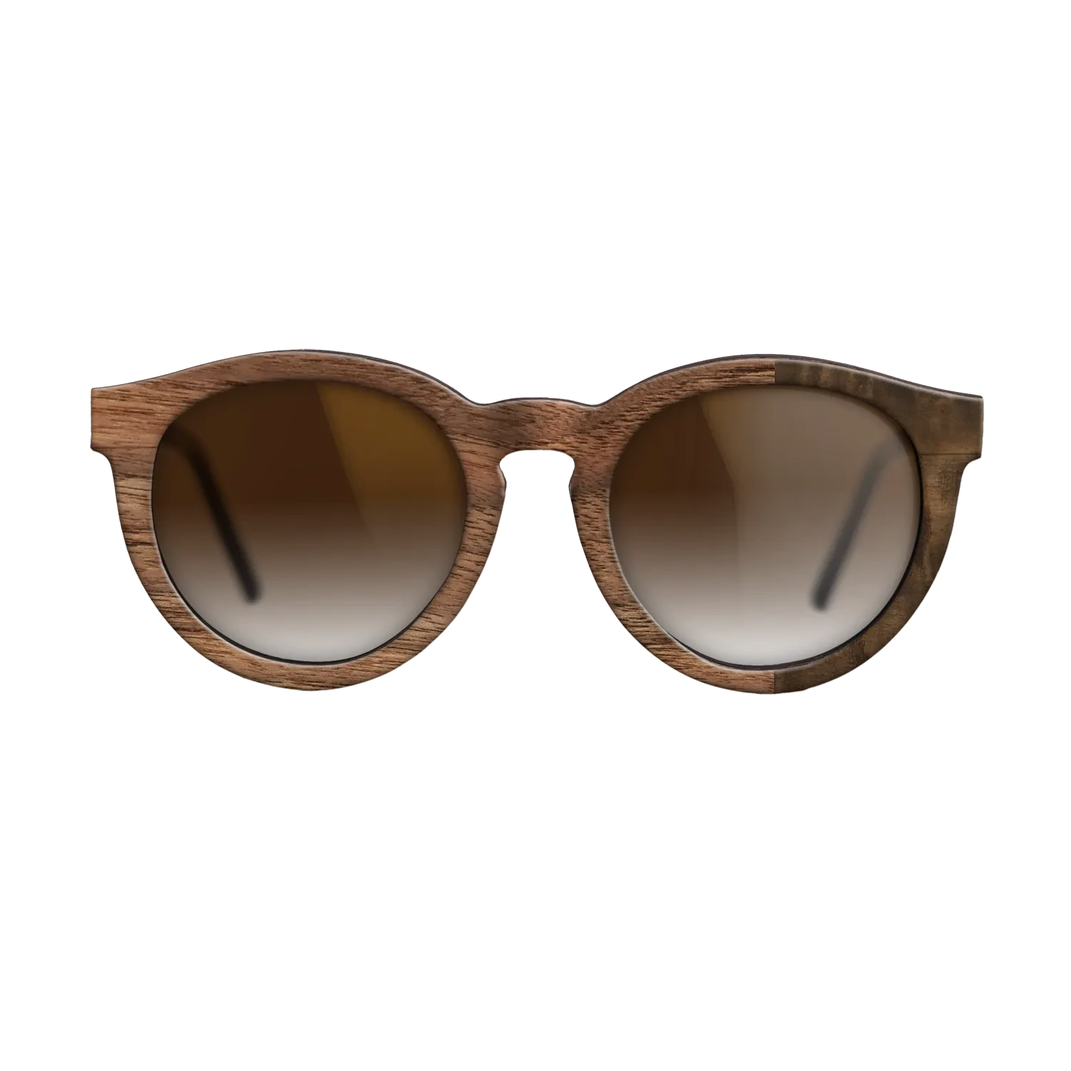 Walnut Claro Dark,Fumed Eucalyptus: Bauhaus - The Rebel - Round - SIRIS wood optic