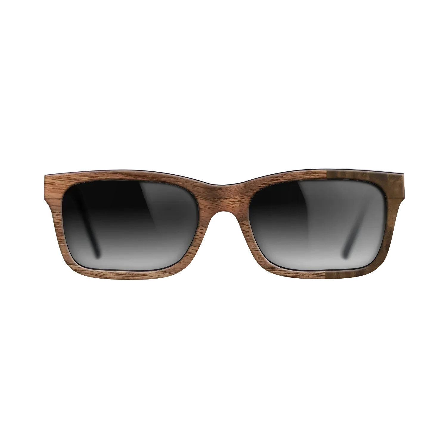 Walnut Claro Dark,Fumed Eucalyptus: Bauhaus - The Sage - Rectangle - SIRIS wood optic