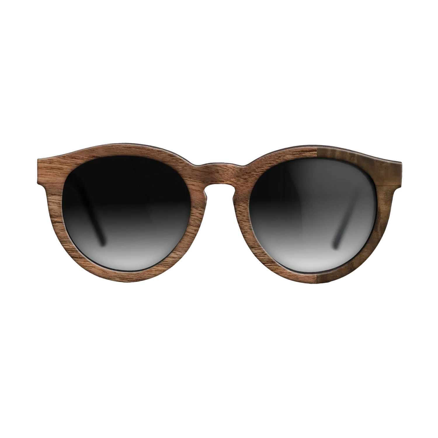 Walnut Claro Dark,Fumed Eucalyptus: Bauhaus - The Rebel - Round - SIRIS wood optic