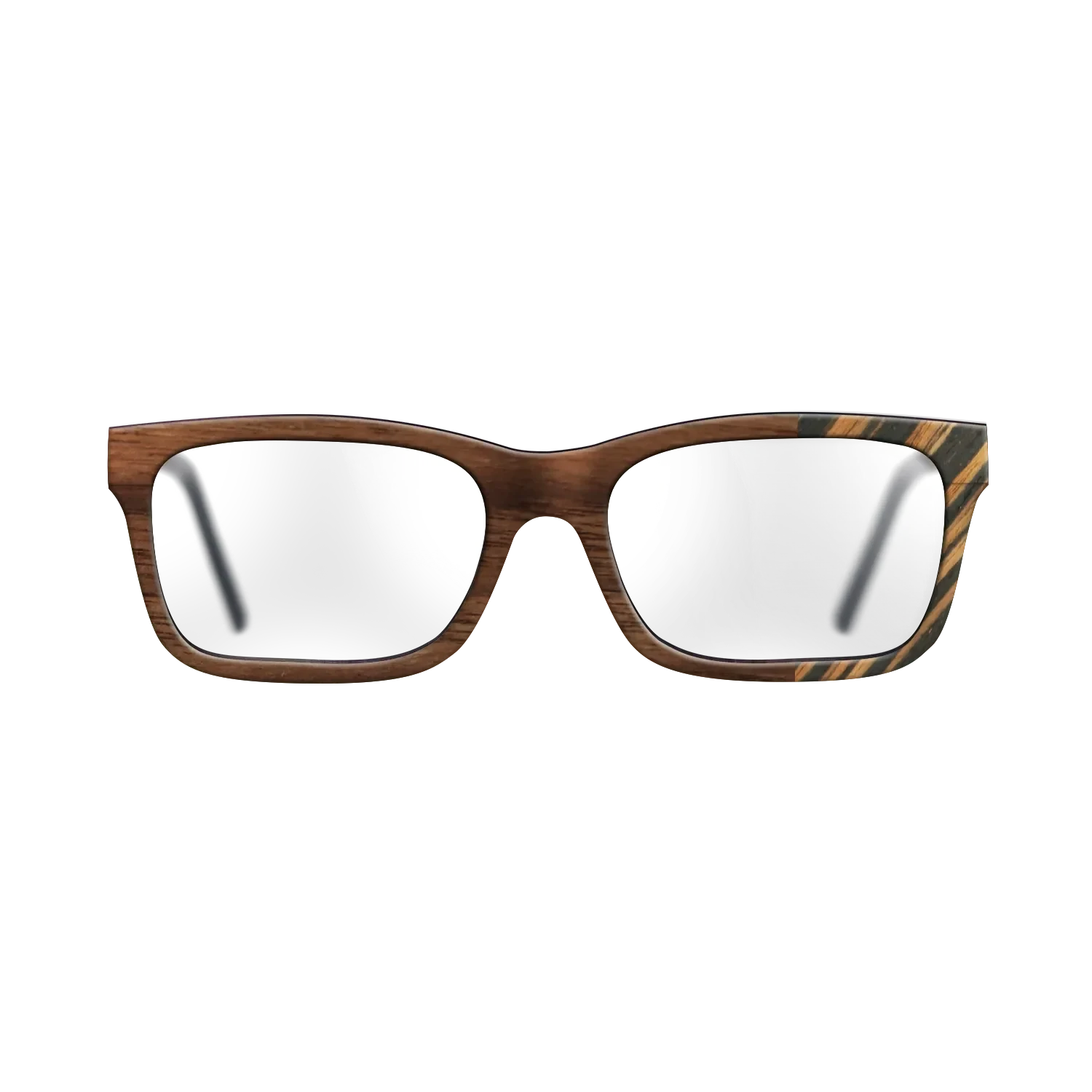 Walnut Claro Dark,Italian Ebony: Bauhaus - The Sage - Rectangle - SIRIS wood optic