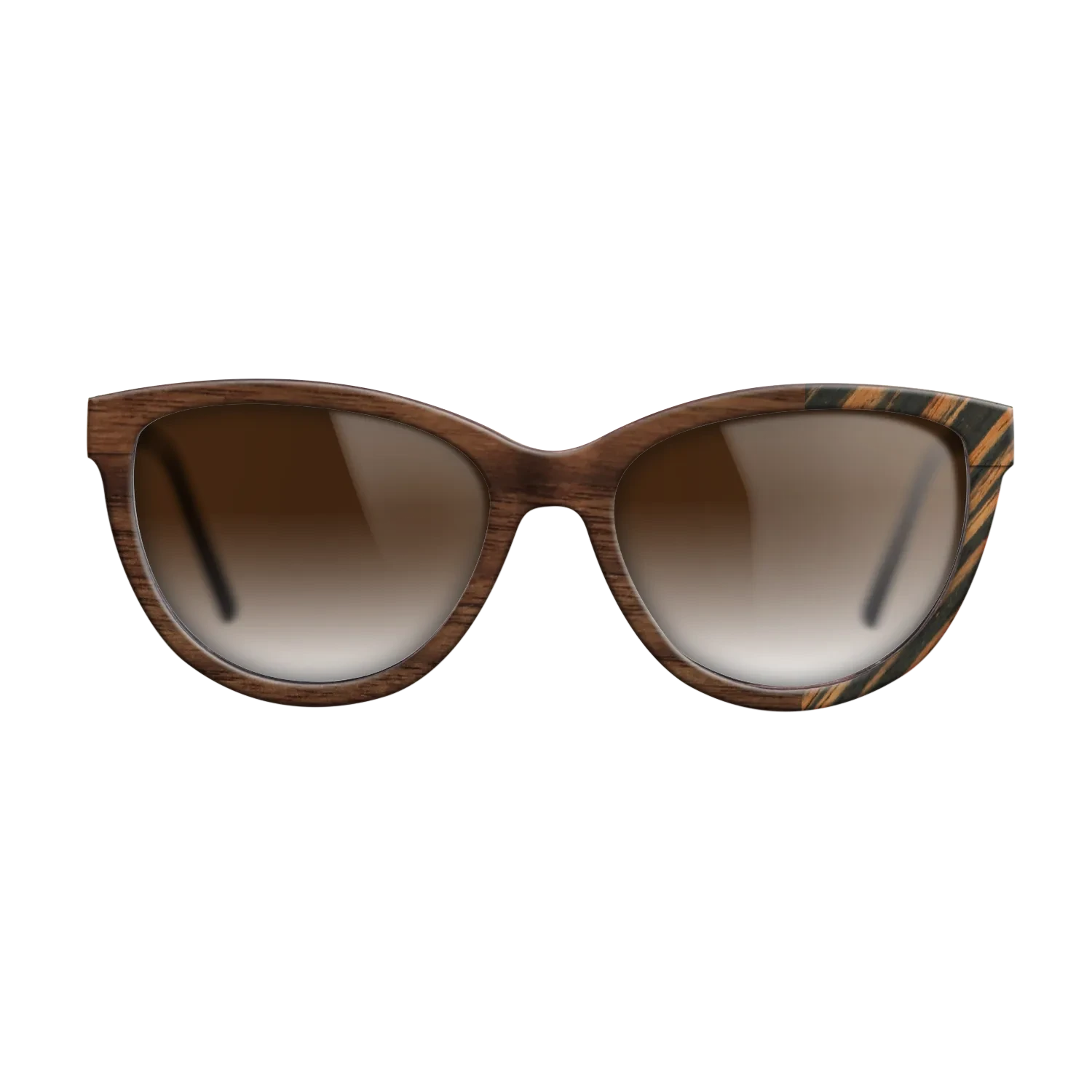 Walnut Claro Dark,Italian Ebony: Bauhaus - The Maiden - Cat - SIRIS wood optic