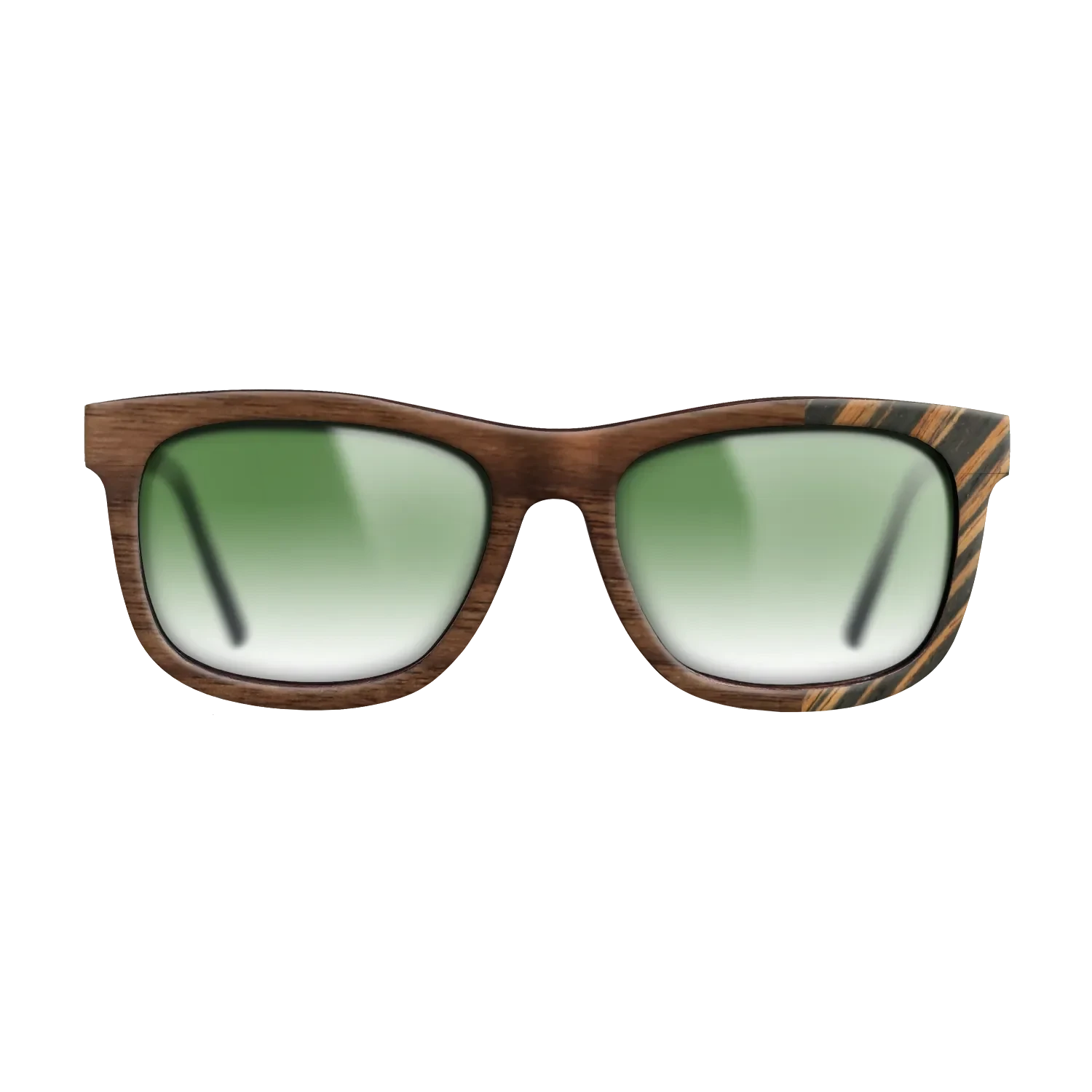 Walnut Claro Dark,Italian Ebony: Bauhaus - The Hero - Square - SIRIS wood optic