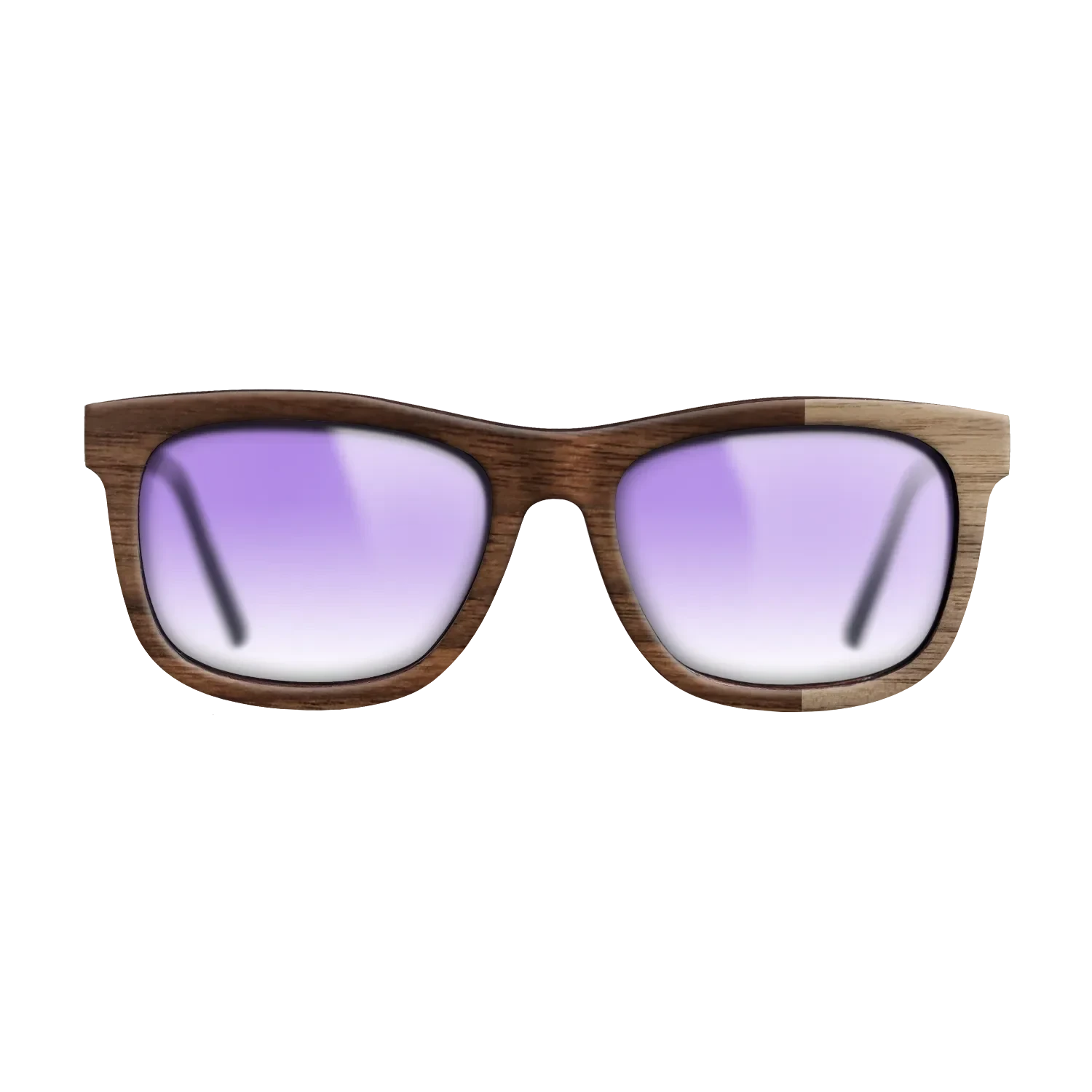 Walnut Claro Dark,Walnut: Straight Grain: Bauhaus - The Hero - Square - SIRIS wood optic