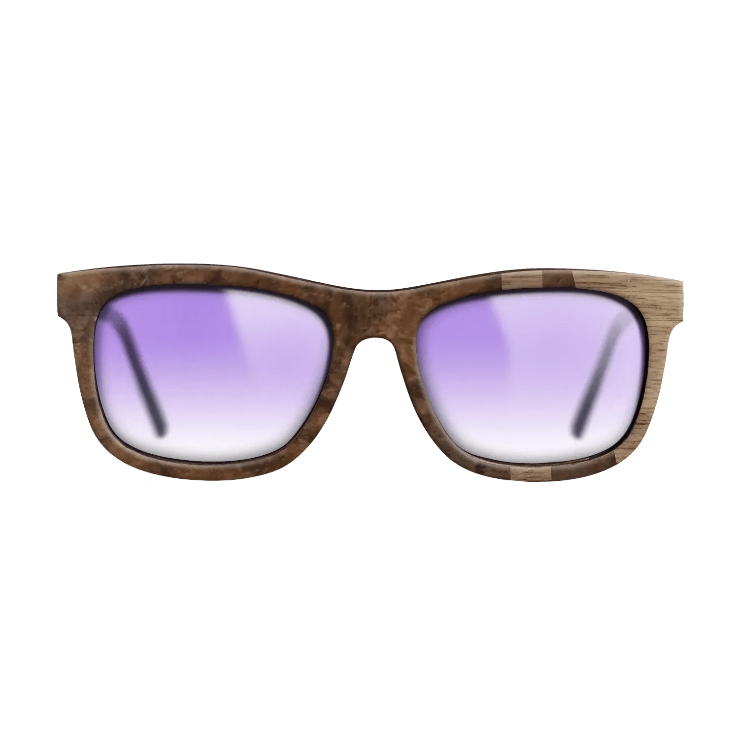 Walnut Burl,Walnut: Straight Grain: Bauhaus - The Hero - Square - SIRIS wood optic