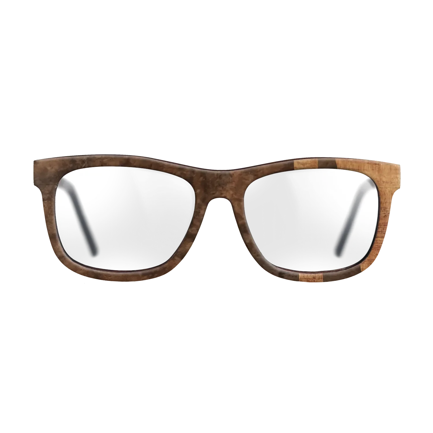 Walnut Burl,Koa: Bauhaus - The Hero - Square - SIRIS wood optic