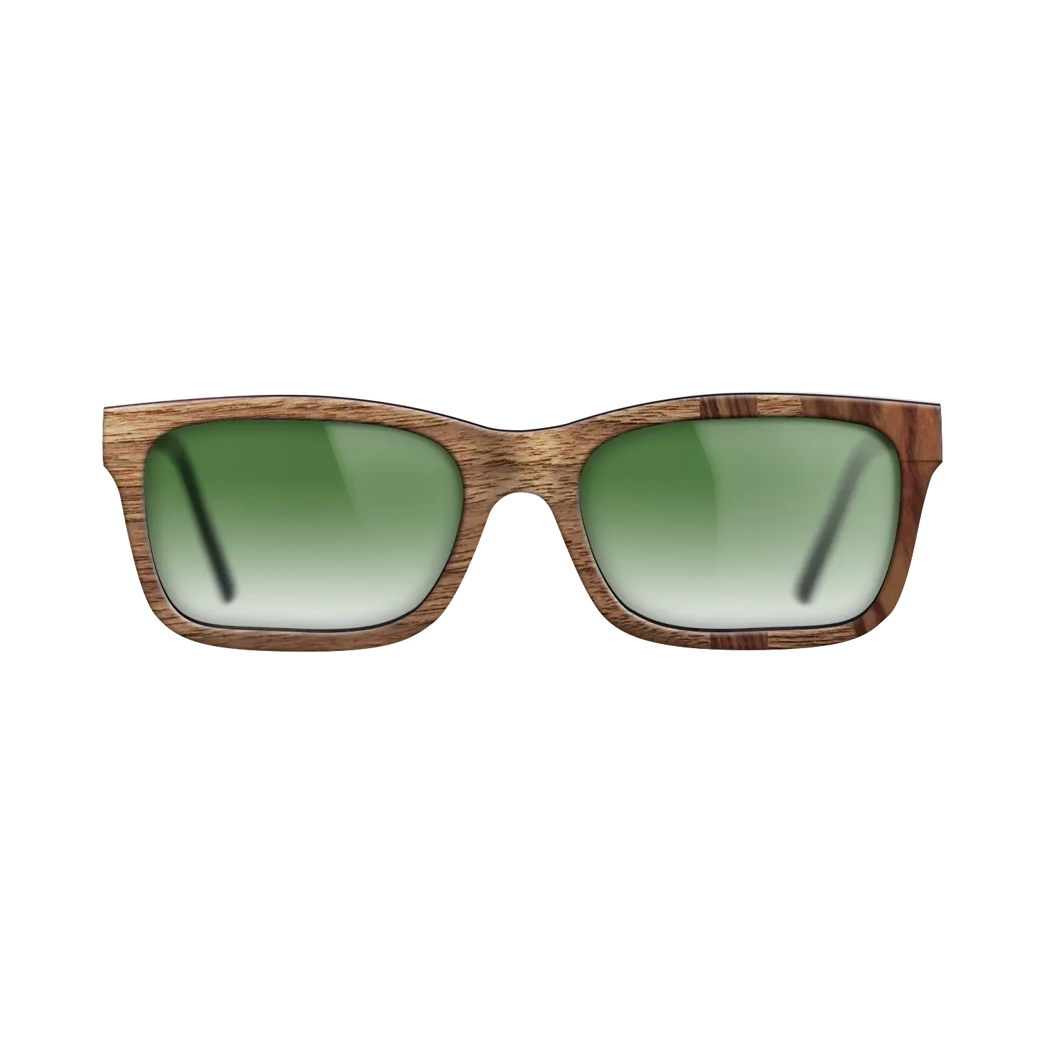 Walnut Claro Dark,Kingwood: Bauhaus - The Sage - Rectangle - SIRIS wood optic