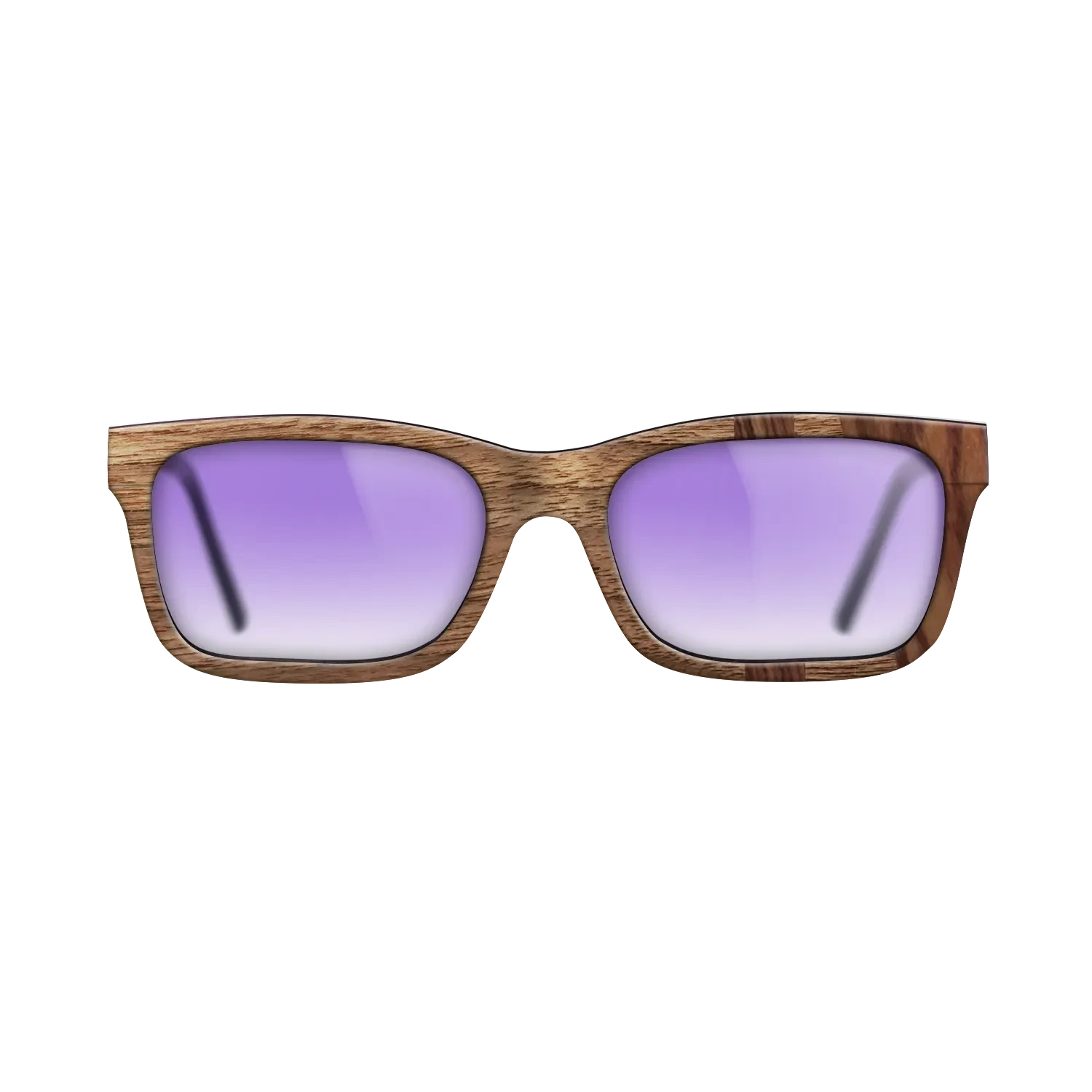 Walnut Claro Dark,Kingwood: Bauhaus - The Sage - Rectangle - SIRIS wood optic