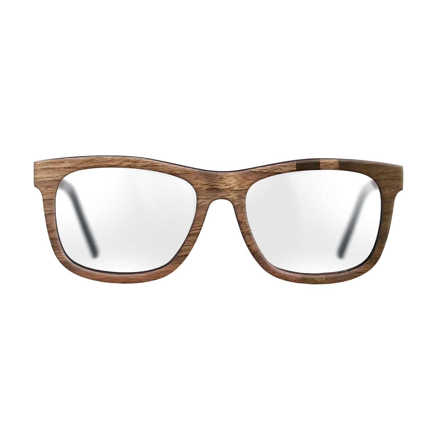 Walnut Claro Light,Ziricote Dark Quartered: Bauhaus - The Hero - Square - SIRIS wood optic