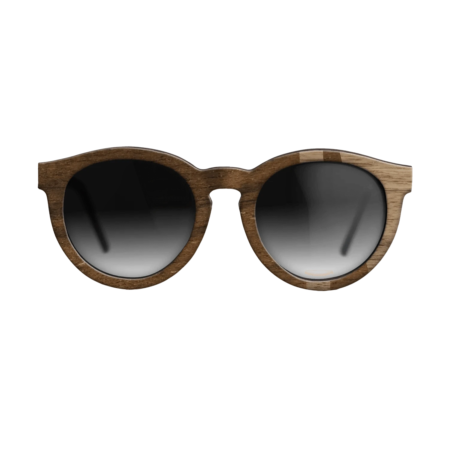 Ziricote Dark Quartered,Walnut: Straight Grain: Bauhaus - The Rebel - Round - 993 - SIRIS wood optic