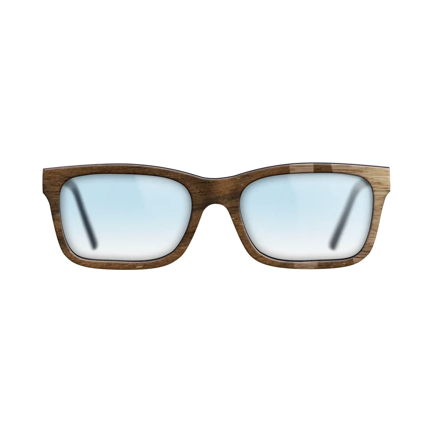 Ziricote Dark Quartered,Walnut: Straight Grain: Bauhaus - The Sage - Rectangle - 993 - SIRIS wood optic