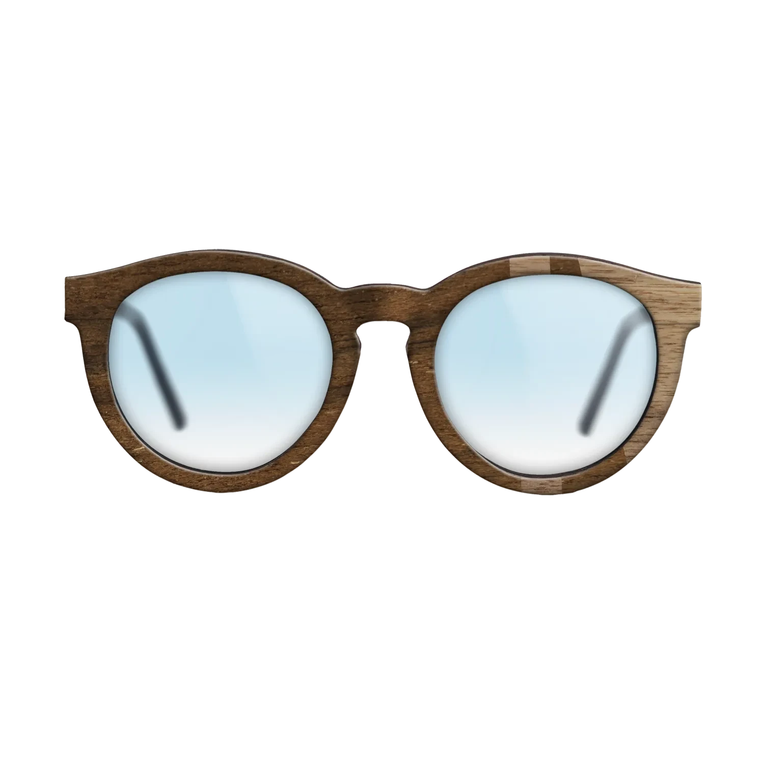 Ziricote Dark Quartered,Walnut: Straight Grain: Bauhaus - The Rebel - Round - 993 - SIRIS wood optic