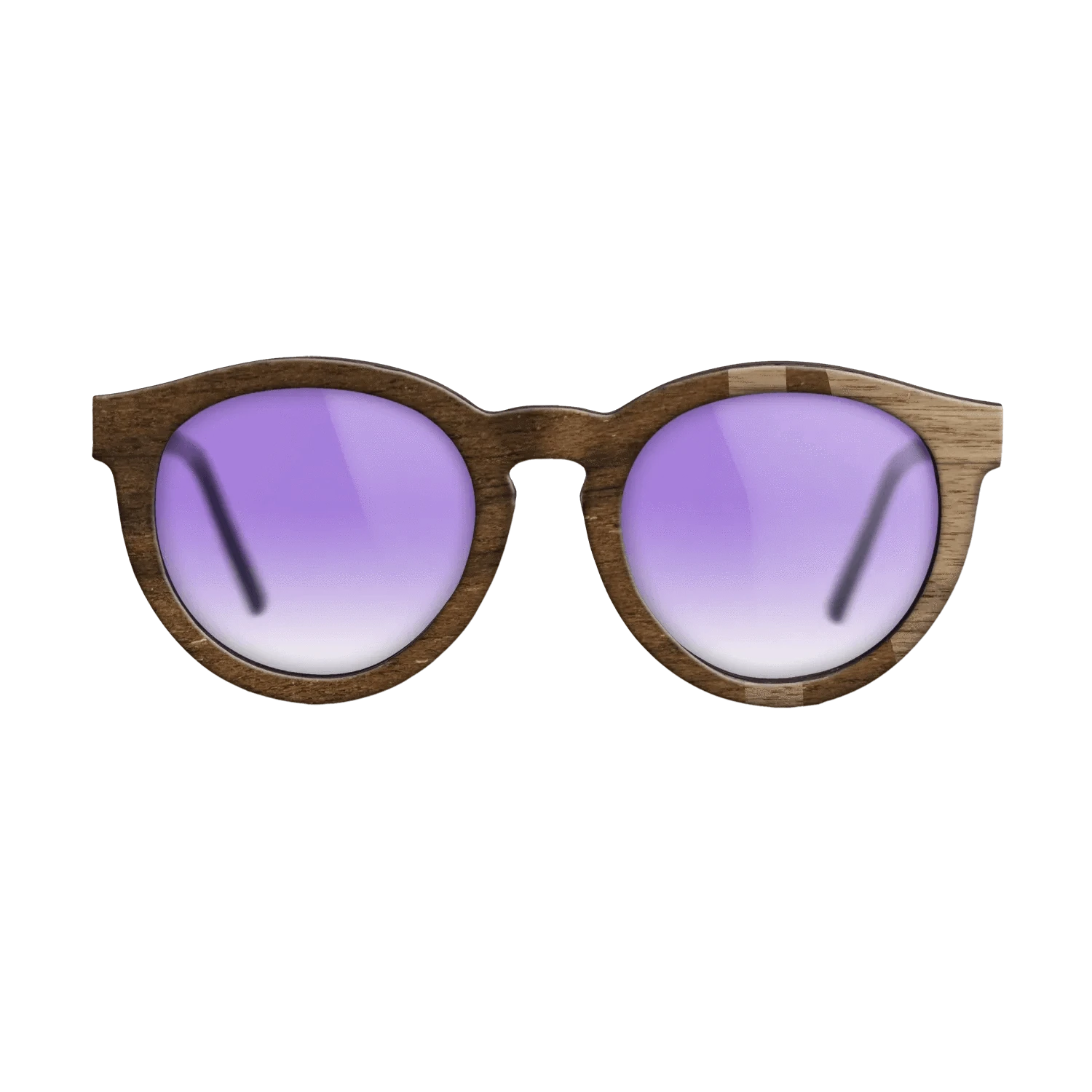 Ziricote Dark Quartered,Walnut: Straight Grain: Bauhaus - The Rebel - Round - 993 - SIRIS wood optic