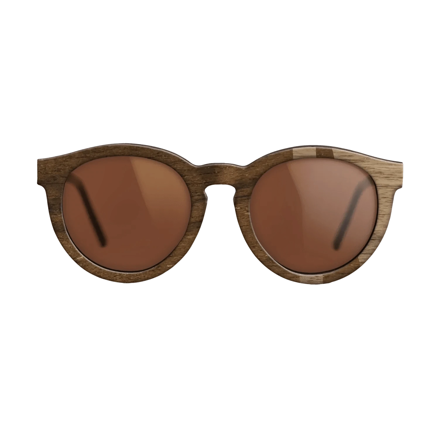 Ziricote Dark Quartered,Walnut: Straight Grain: Bauhaus - The Rebel - Round - 993 - SIRIS wood optic