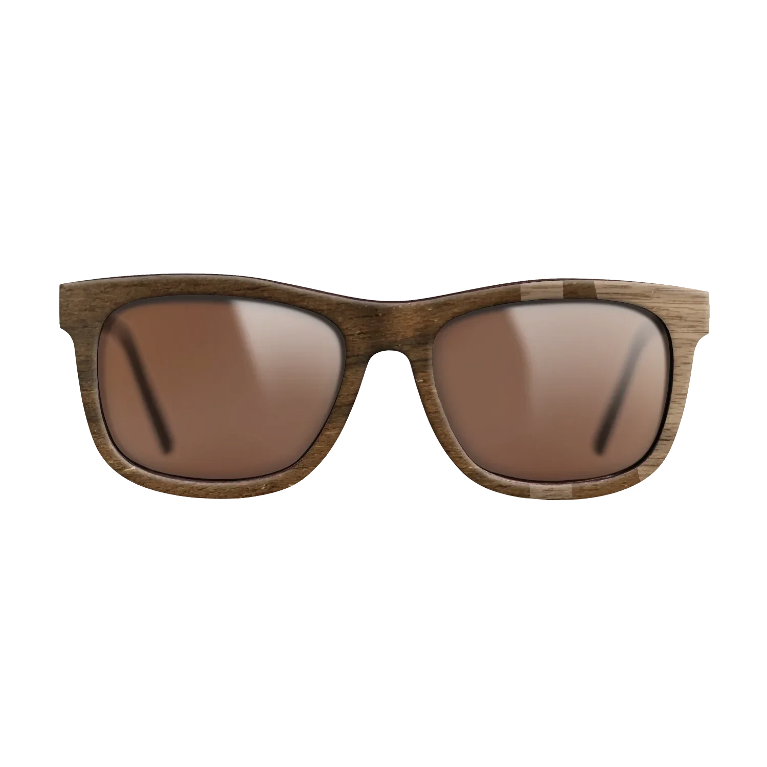 Ziricote Dark Quartered,Walnut: Straight Grain: Bauhaus - The Hero - Square - 993 - SIRIS wood optic