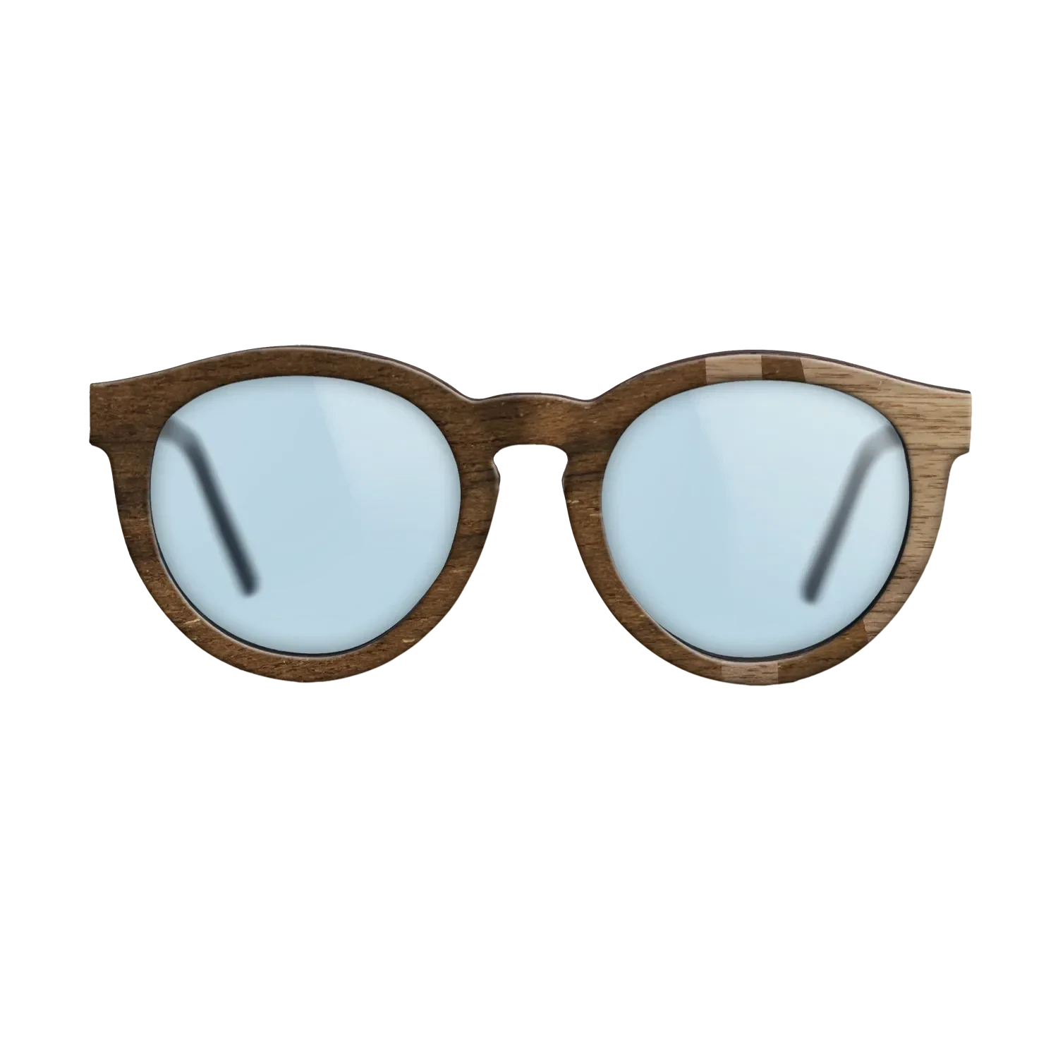 Ziricote Dark Quartered,Walnut: Straight Grain: Bauhaus - The Rebel - Round - 993 - SIRIS wood optic