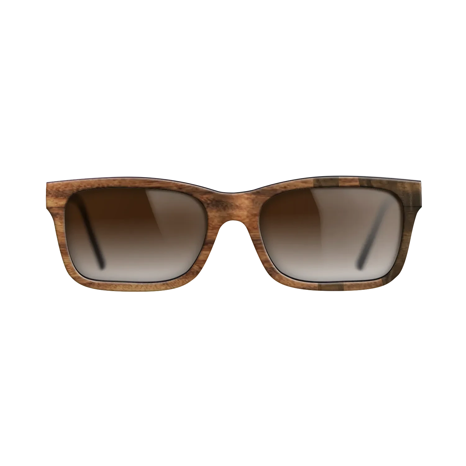 Santos Rosewood Dark,Fumed Eucalyptus: Bauhaus - The Sage - Rectangle - SIRIS wood optic